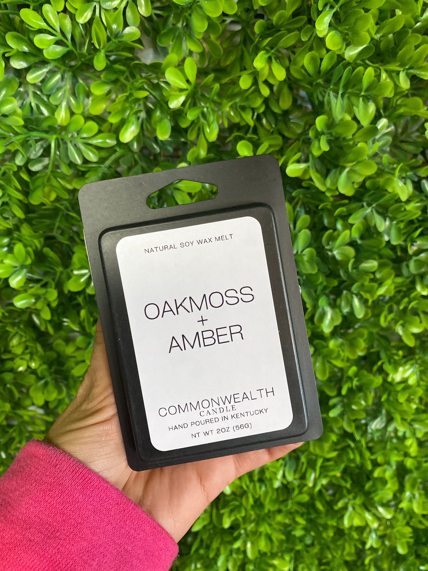 Oakmoss + Amber: Wax Melt