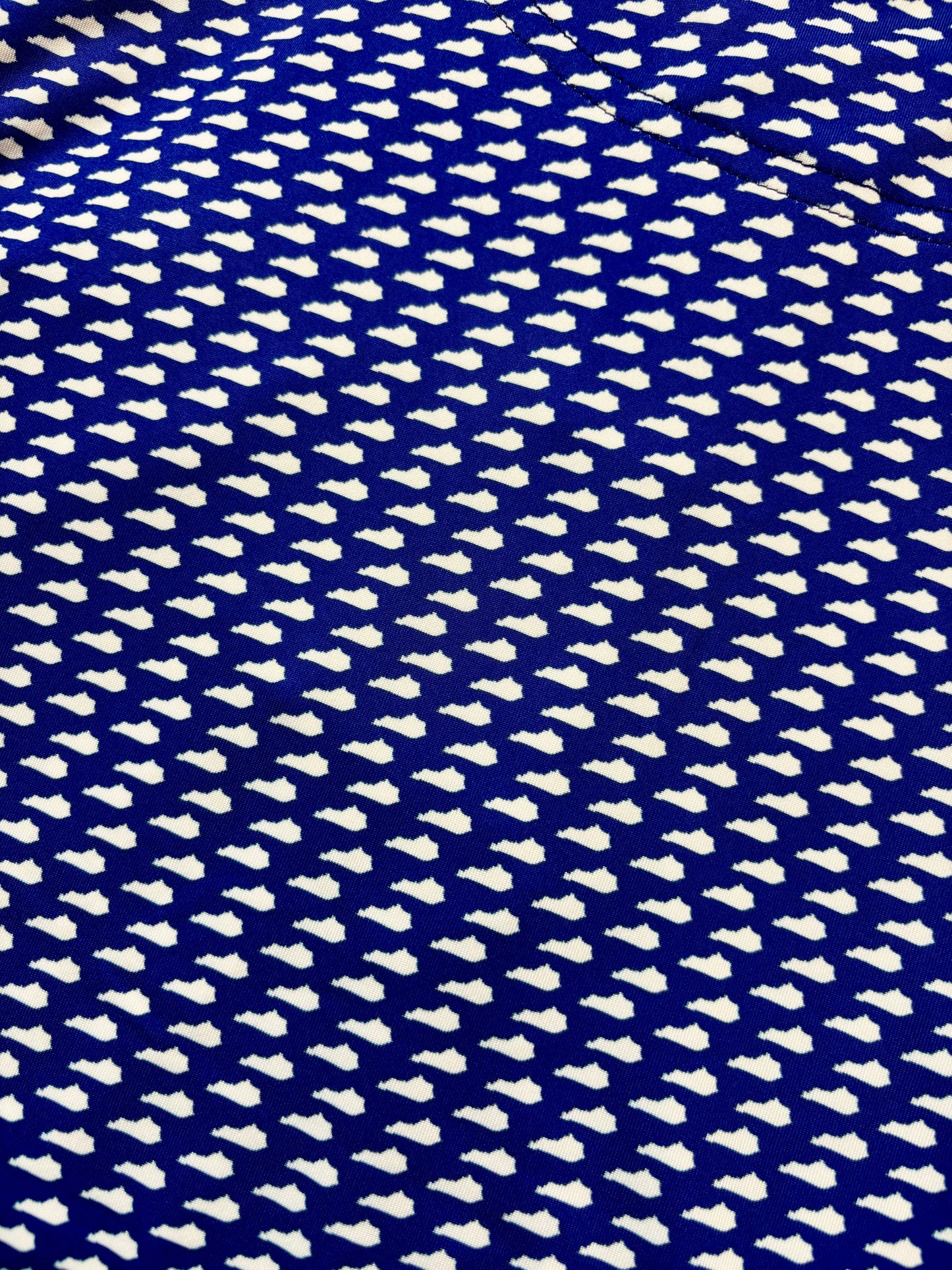 Blue & White Kentucky State Golf Polo Youth & Adult