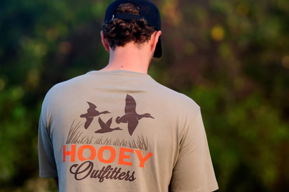 Decoy Hooey Outfitters Tee- Olive w/ Bird Logo