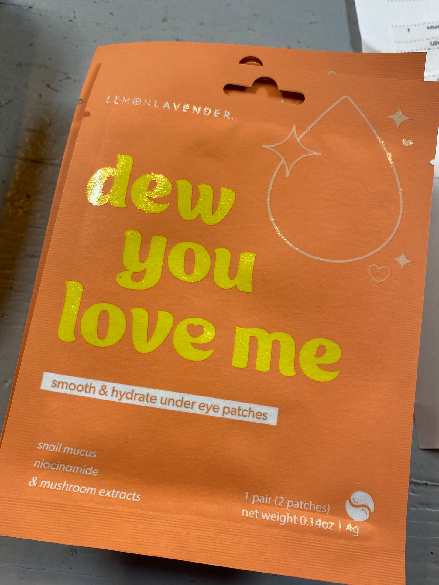 Dew You Love Me Eye Patches