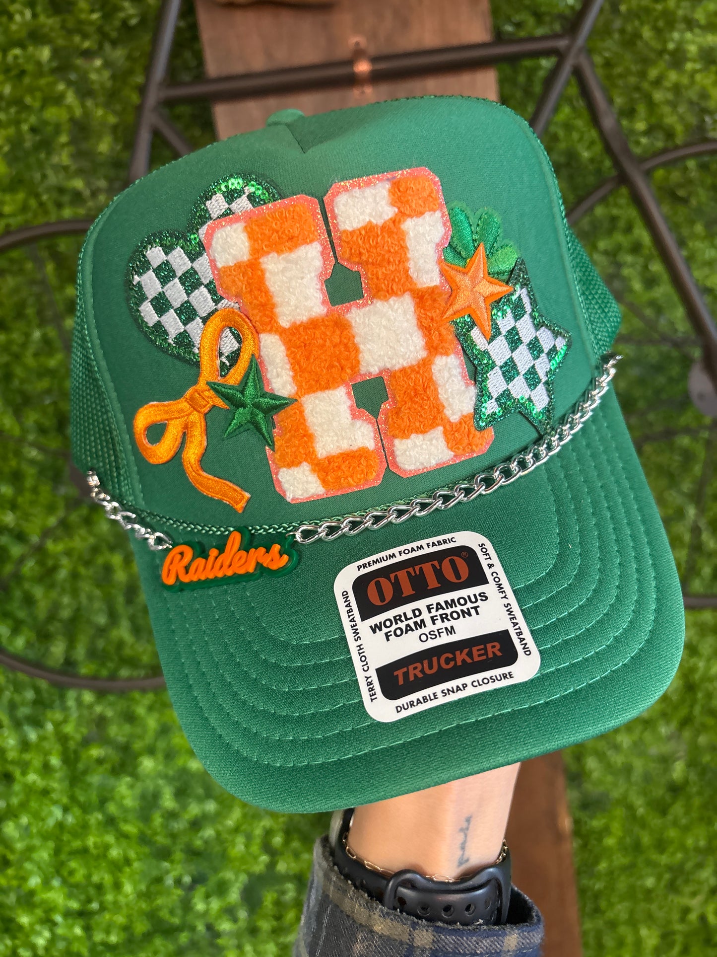 Custom Trucker Hat- Raiders