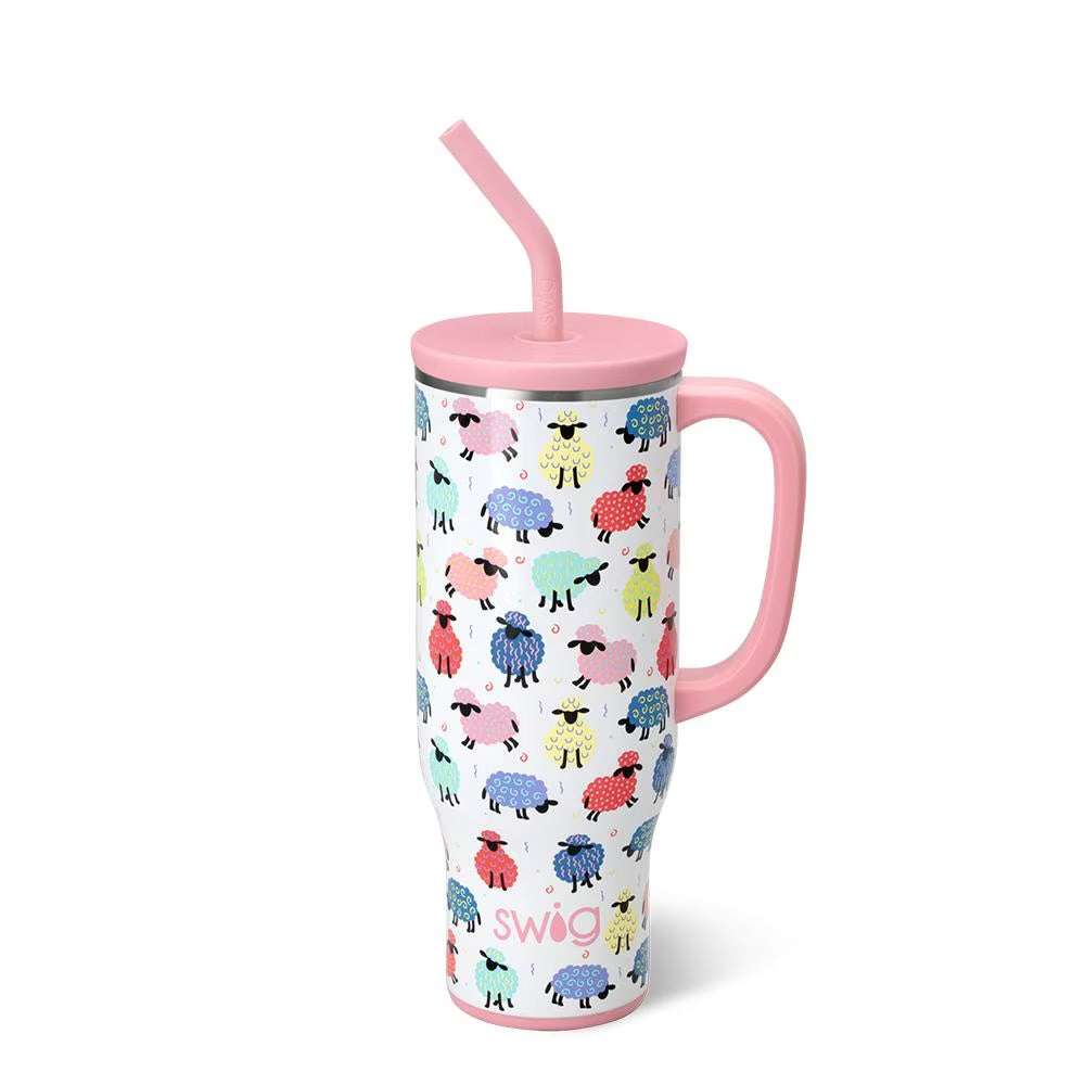 30oz Swig Mega Mug Counting Sheep
