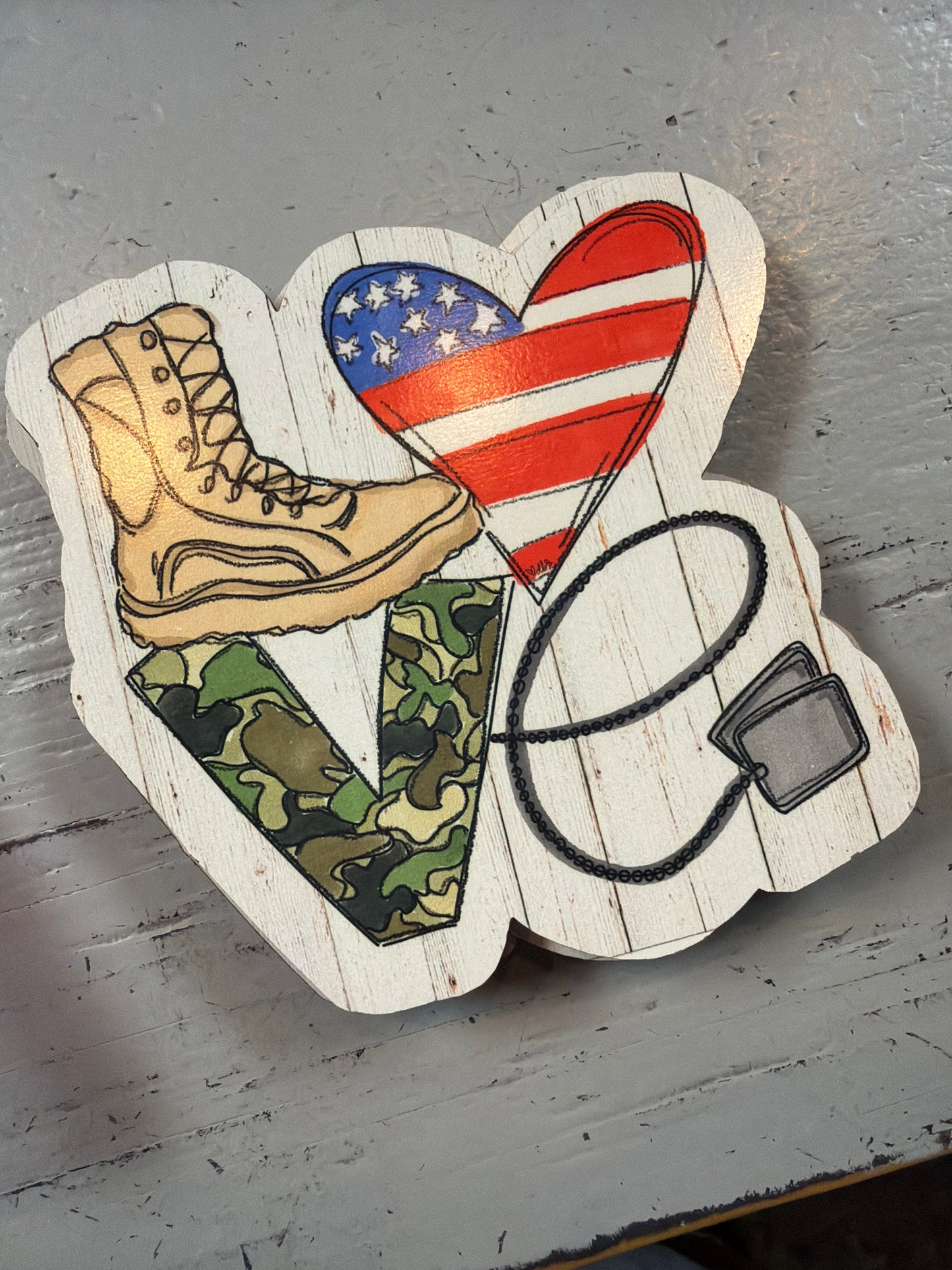 Military Love Mini Attachment