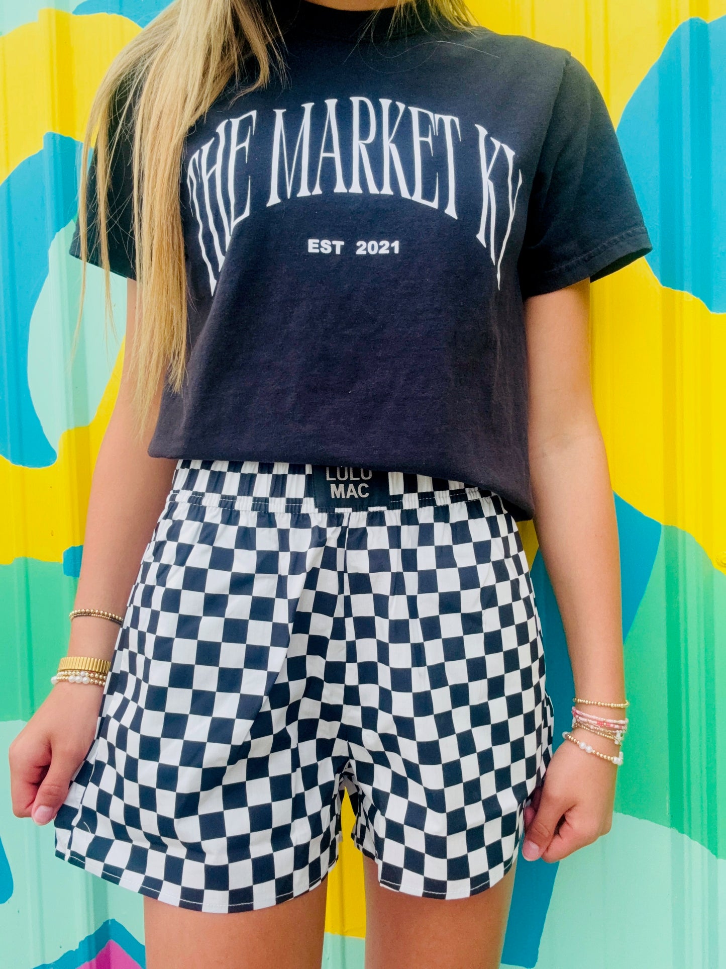 LuluMac Checkered Boxer Shorts
