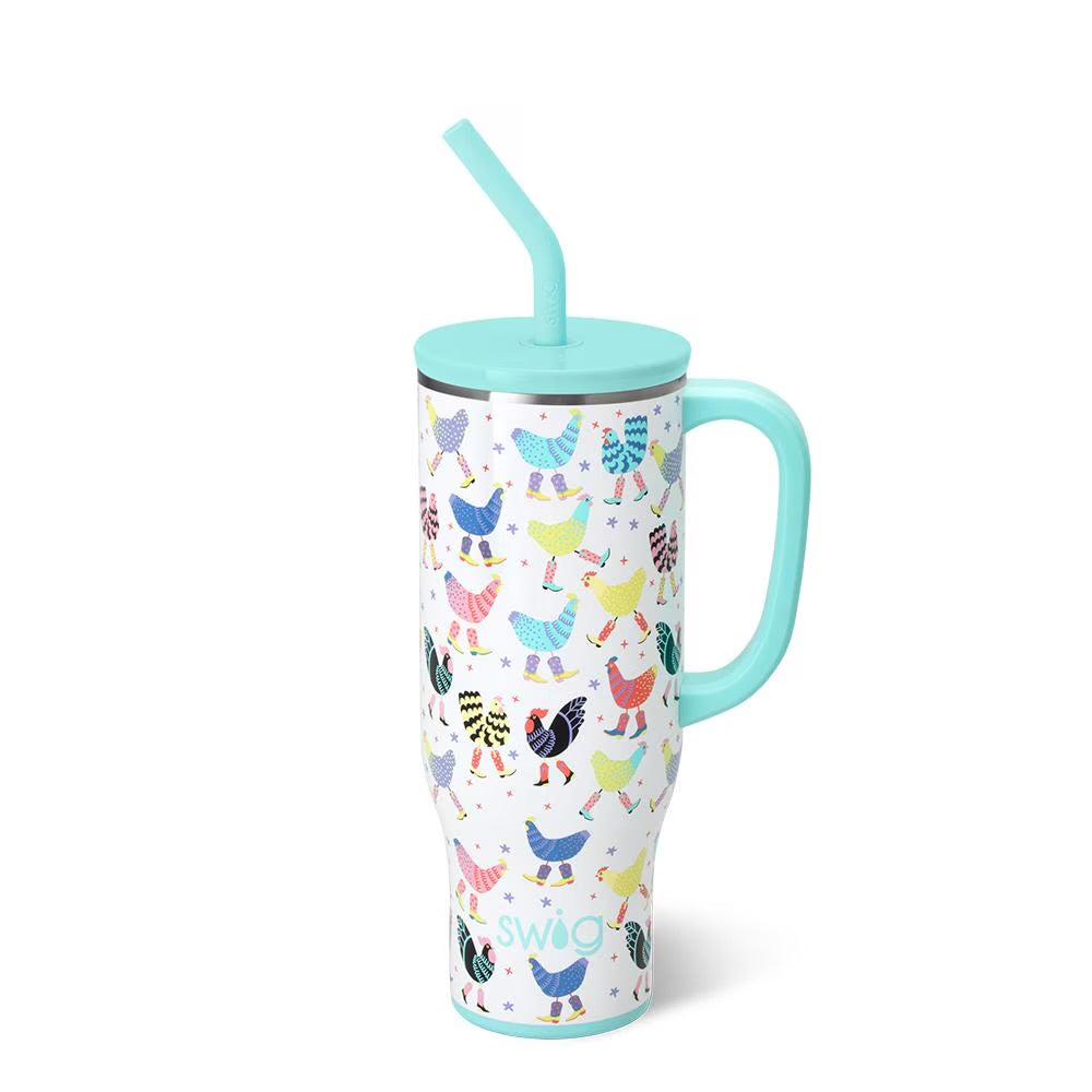 30oz Swig Mega Mug Funky Chicken