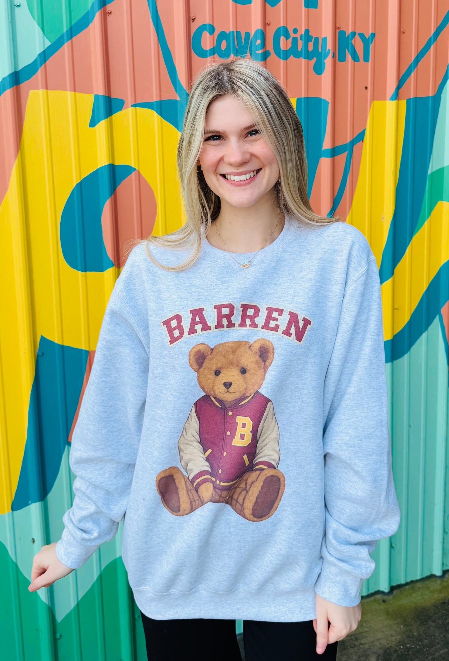 Vintage Bear Crewneck Sweatshirt - Barren (Youth & Adult)