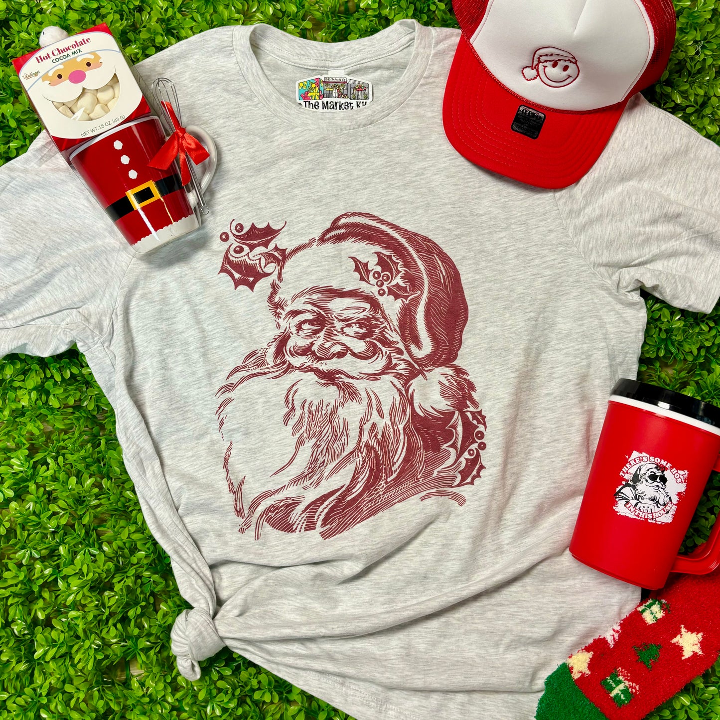 Vintage Santa Tee
