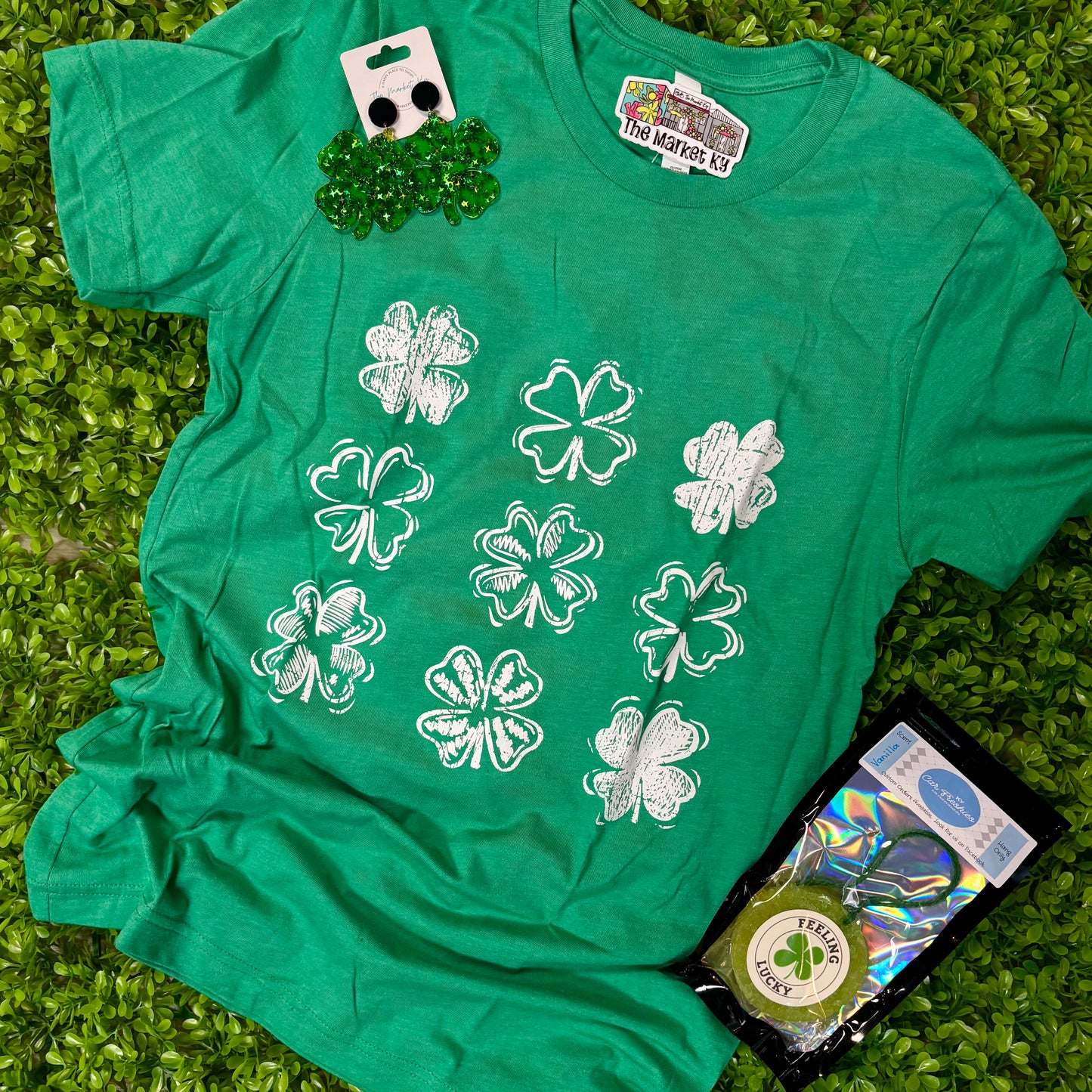 Shamrock Collage Tee