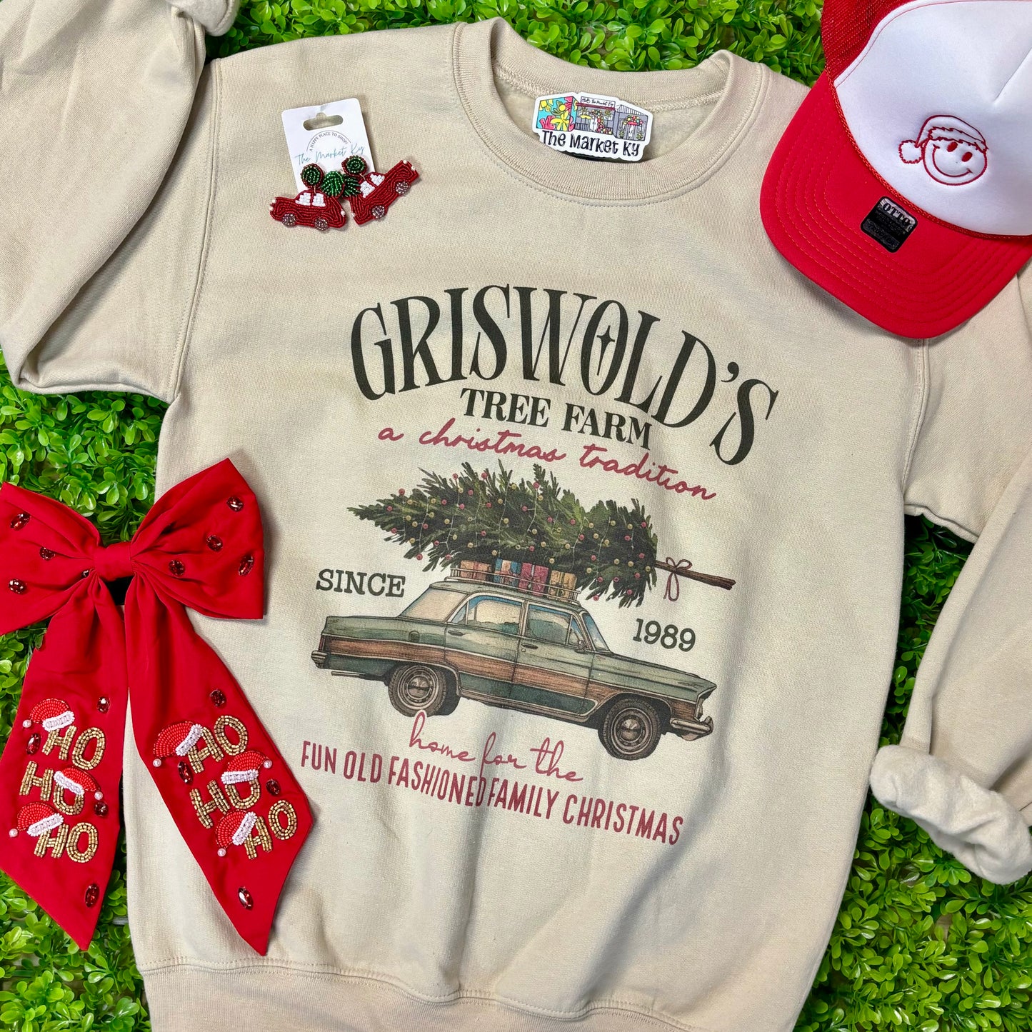 Old Fashioned Tree Farm Sweatshirt