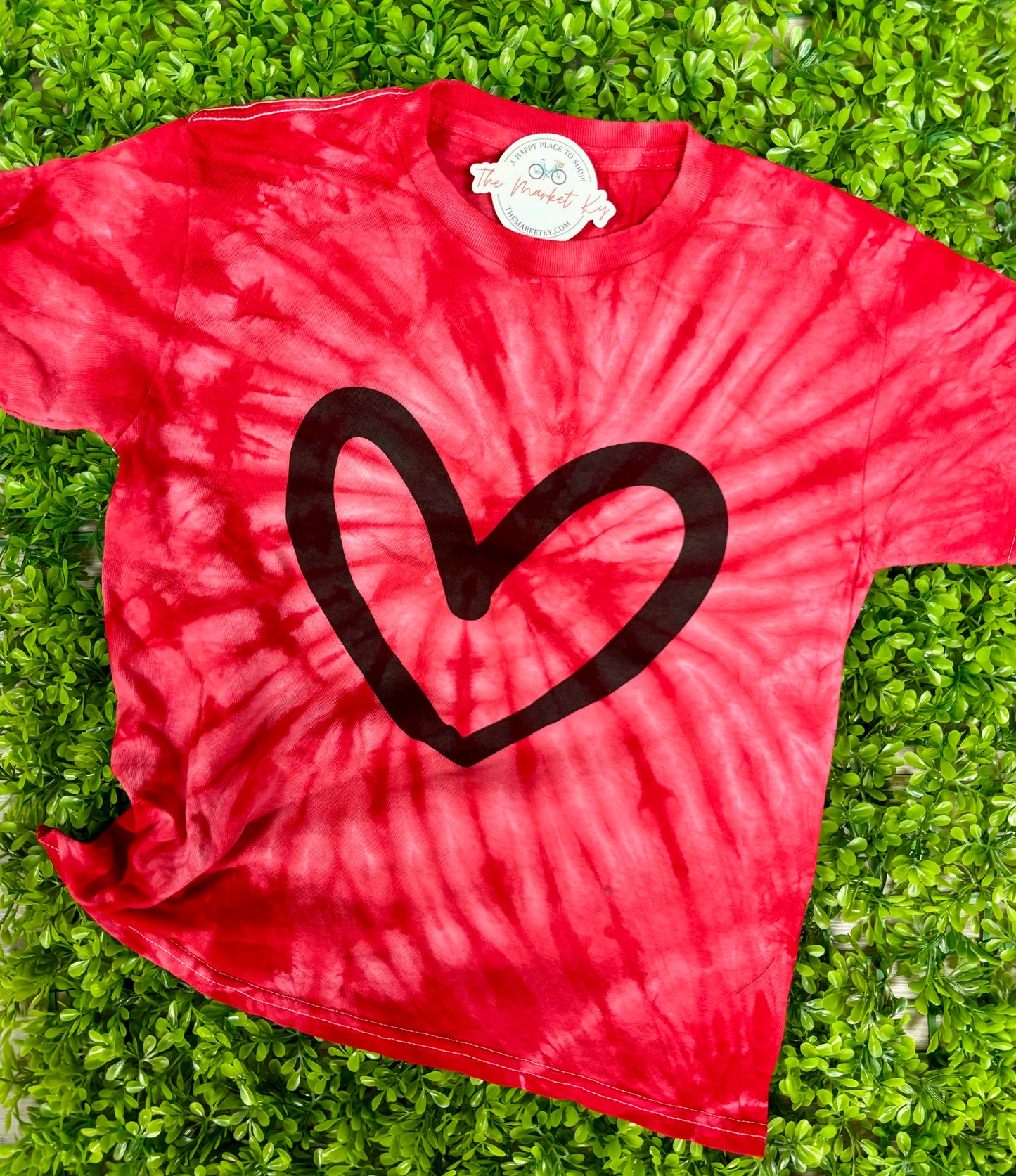 Youth Heart Tie-Dye Tee