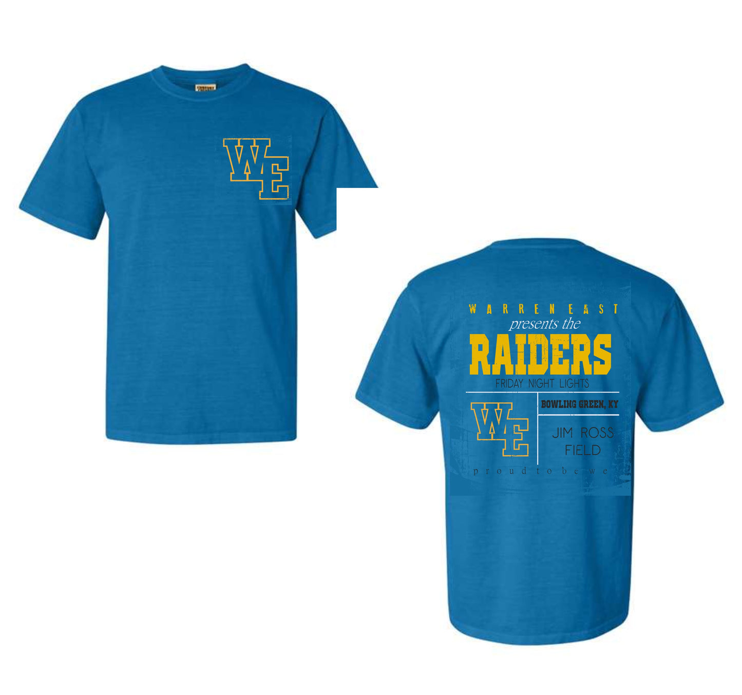 WE Raiders Friday Night Lights Comfort Colors Tee