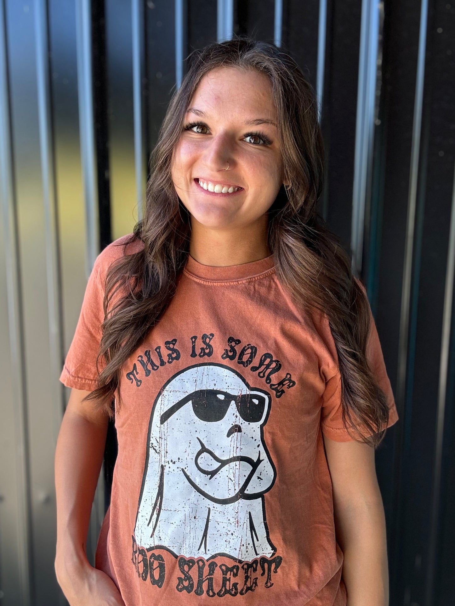 Boo Sheet Comfort Colors Tee