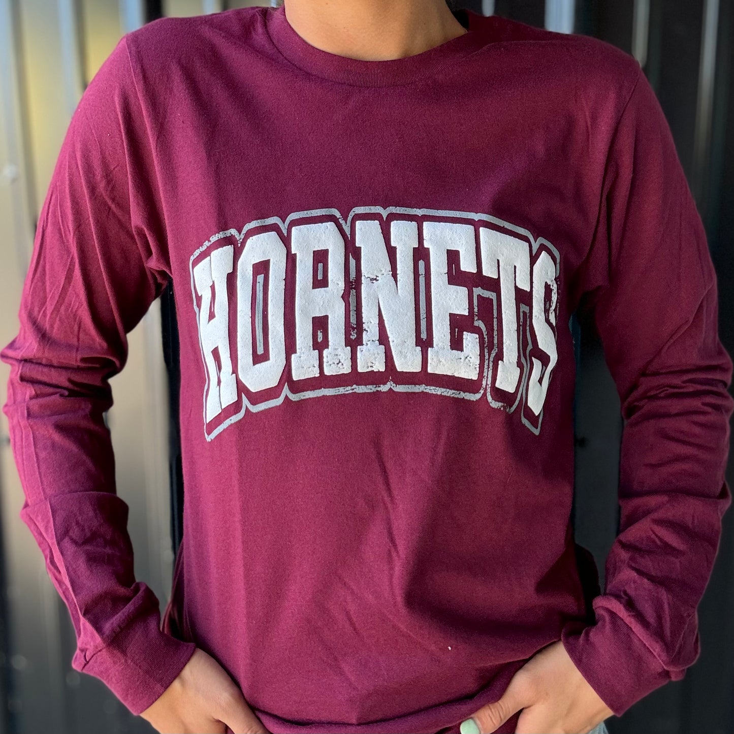 Hornets Puff Ink Long Sleeve Tee