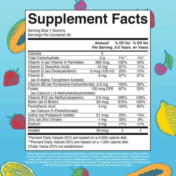 Mary Ruth’s Kids Multivitamin Gummies