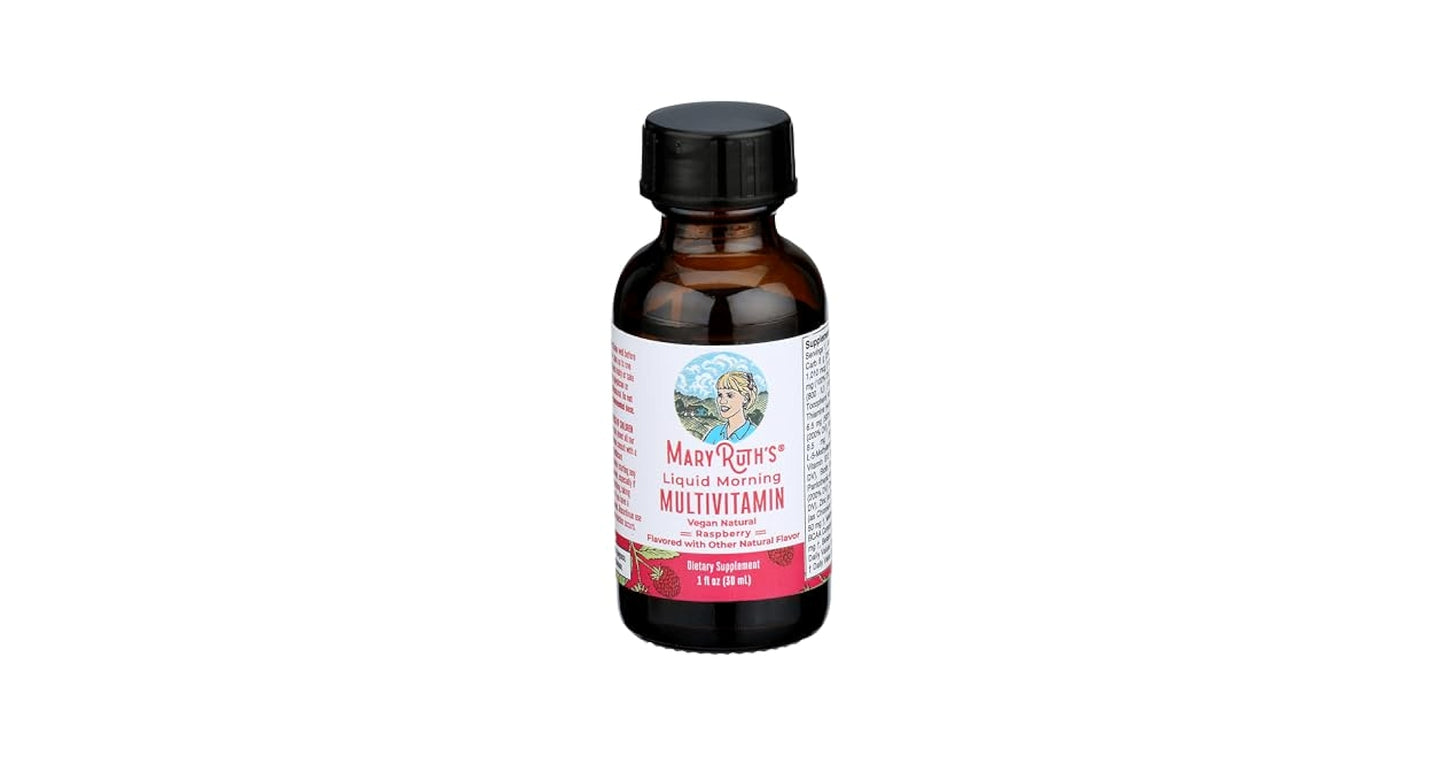 Mary Ruth’s Liquid Morning Multivitamin - Raspberry (1oz)