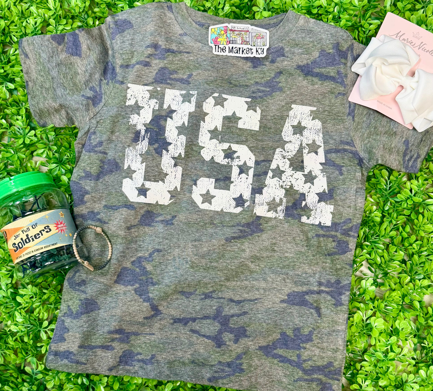 Camo USA Star Tee - (Youth & Adult)