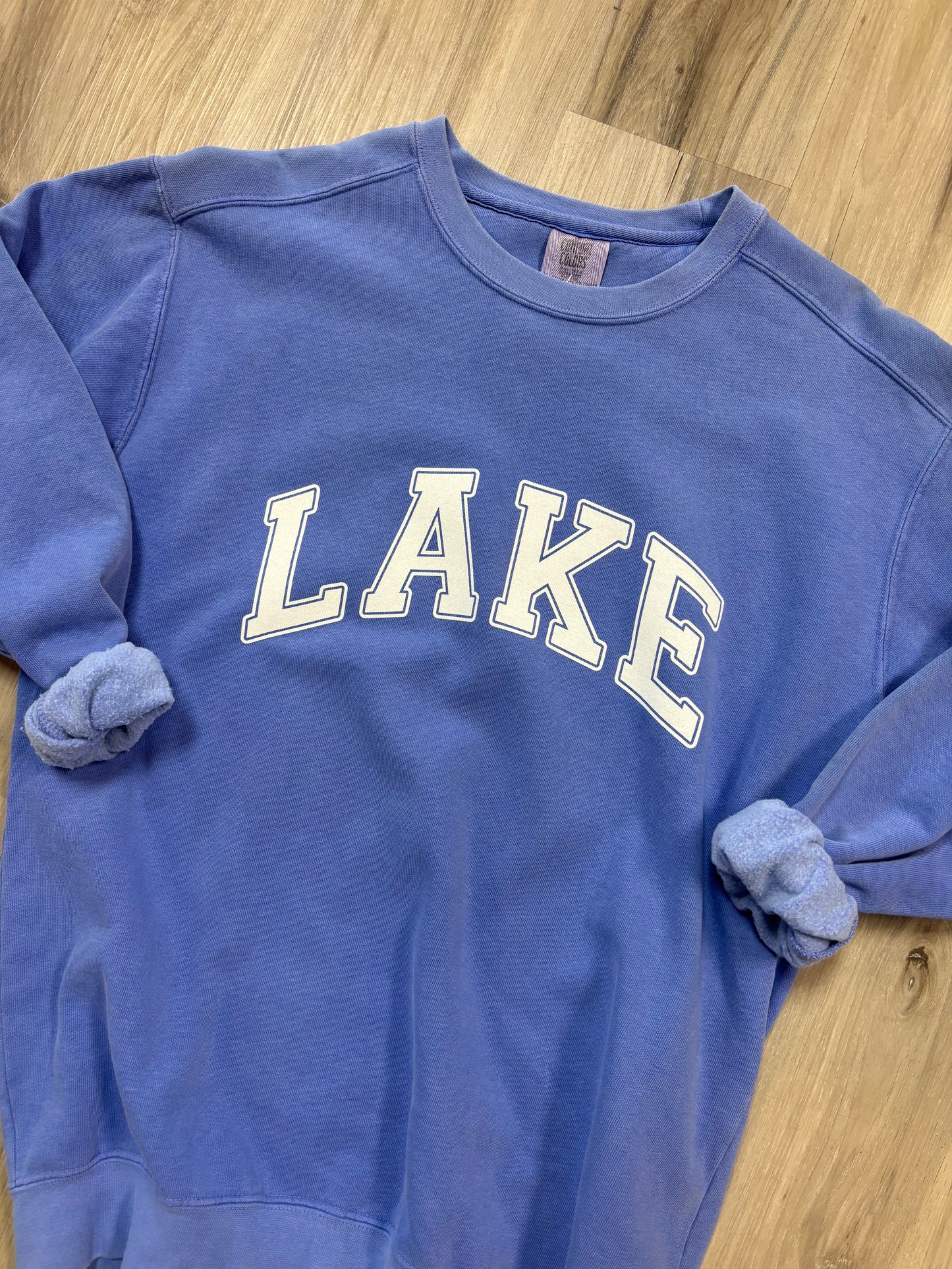 LAKE Comfort Colors Sweatshirt- Blue