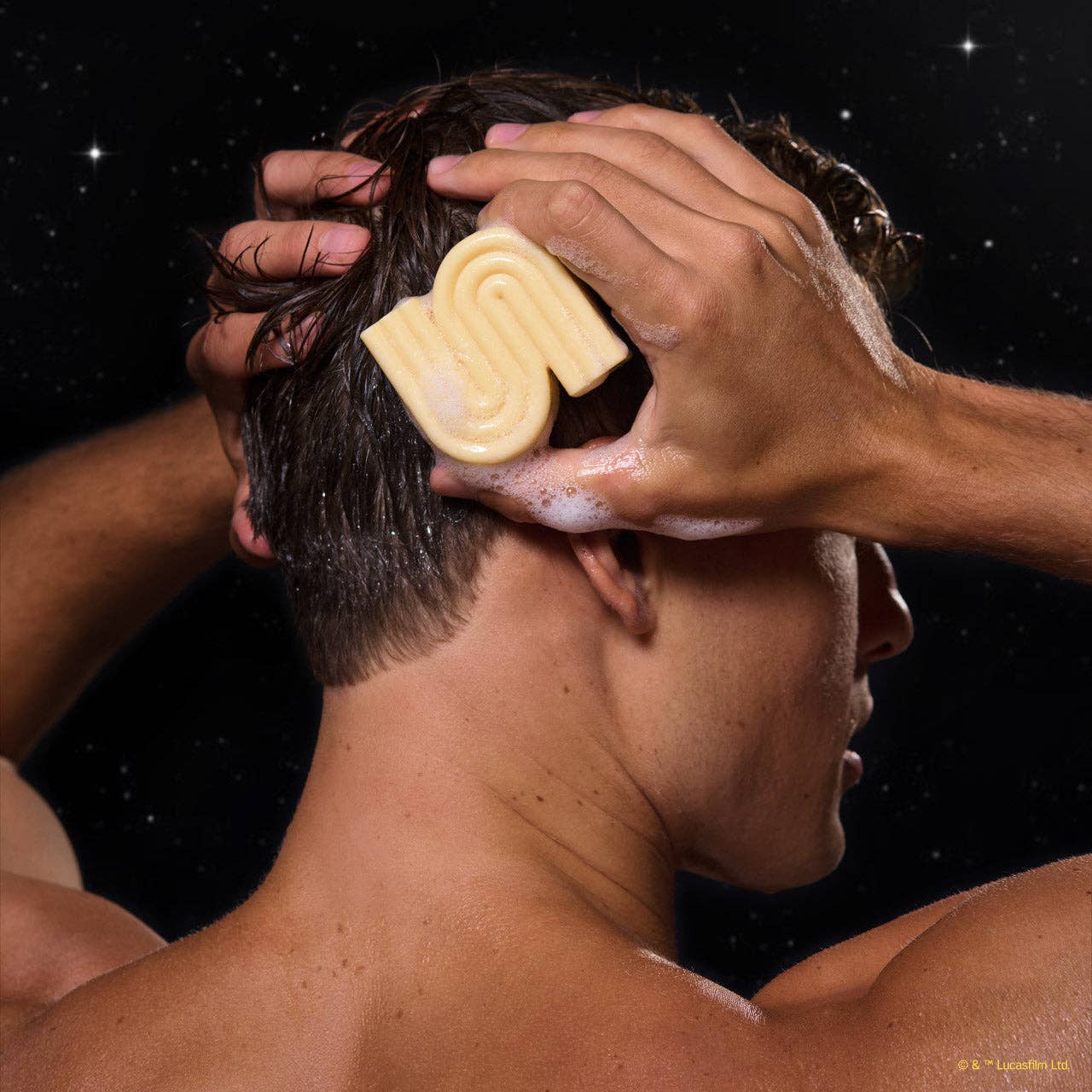 Star Wars™ & Kitsch Rice Water Protein Strengthening Solid Shampoo - C-3PO