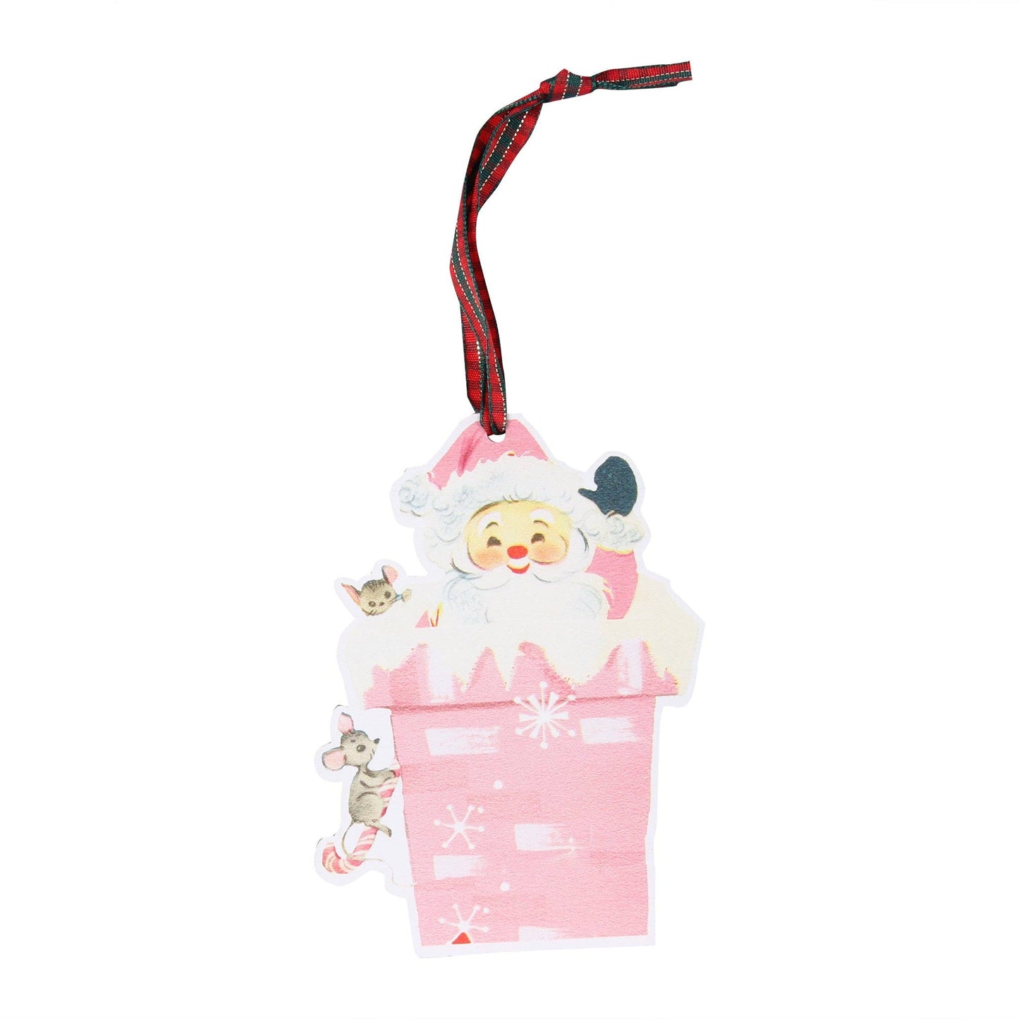 Vintage Santa Chimney Ornament