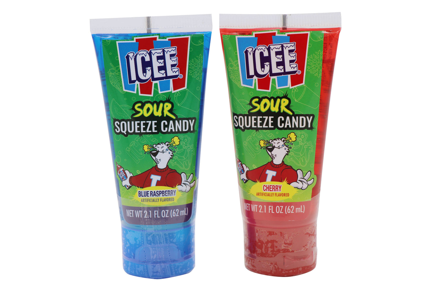 Icee Squeeze Sour Candy, 2.1oz,