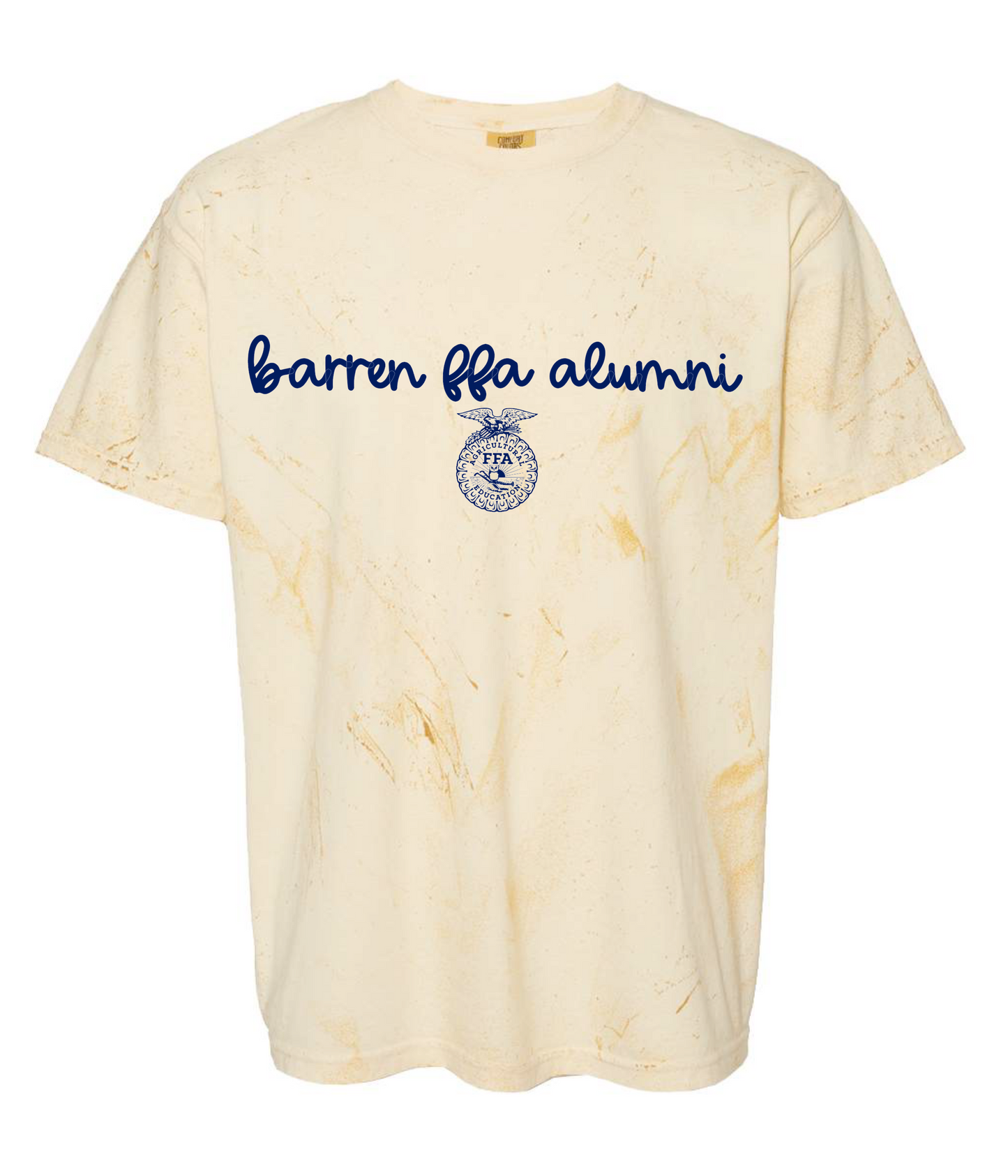 BC Alumni Comfort Colors Tee- Yellow