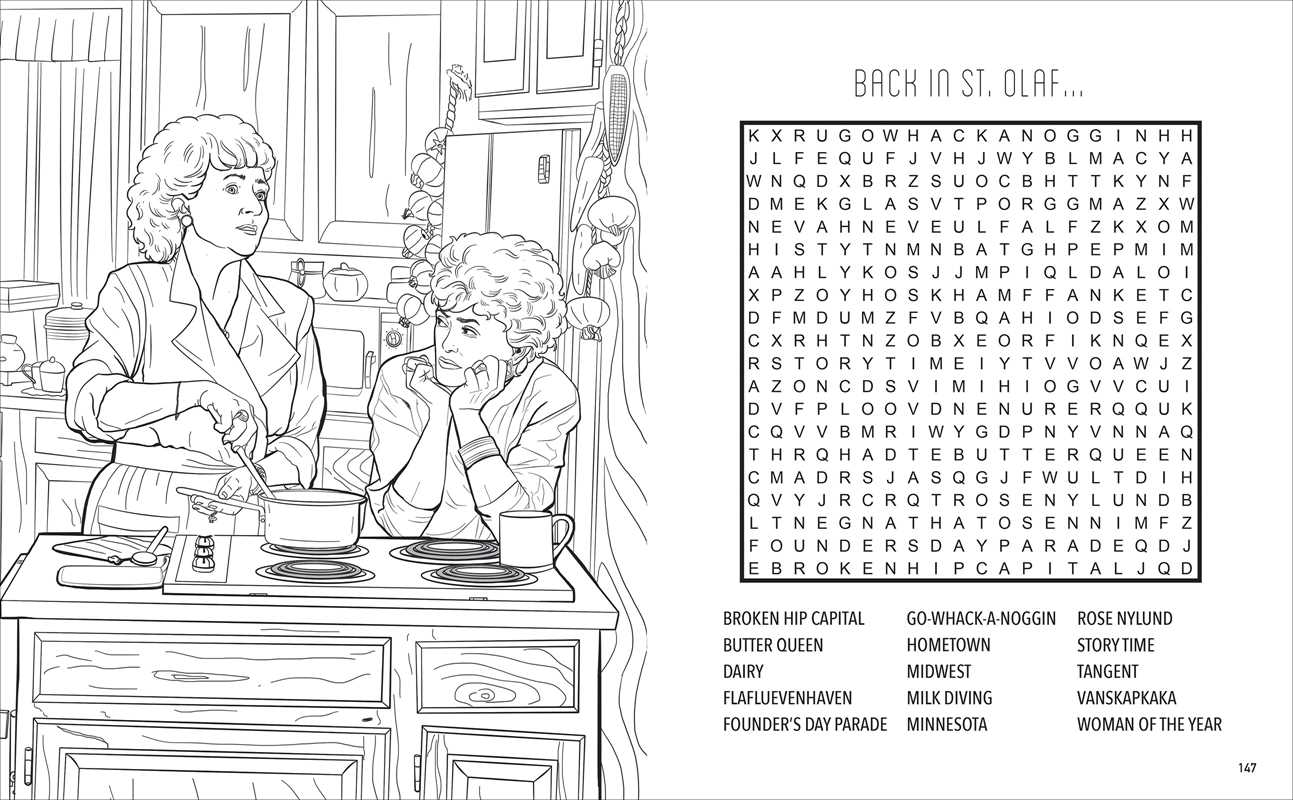 Golden Girls Word Search, Quips, Quotes and Coloring Book by Editors of Thunder Bay Press: Flexibound; 192 pages / English