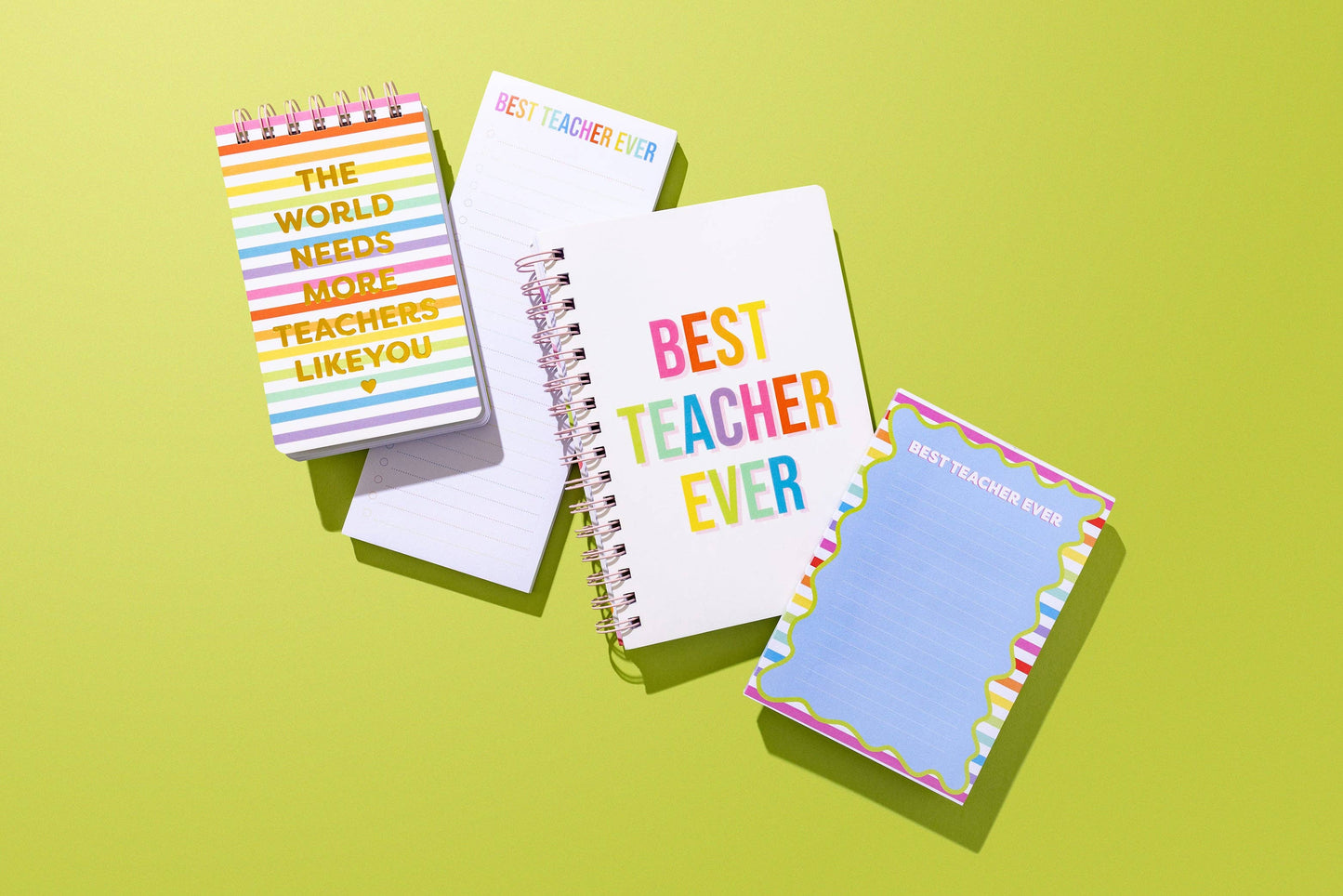 Spiral Notebook - "Best Teacher Ever" - 200 Pages