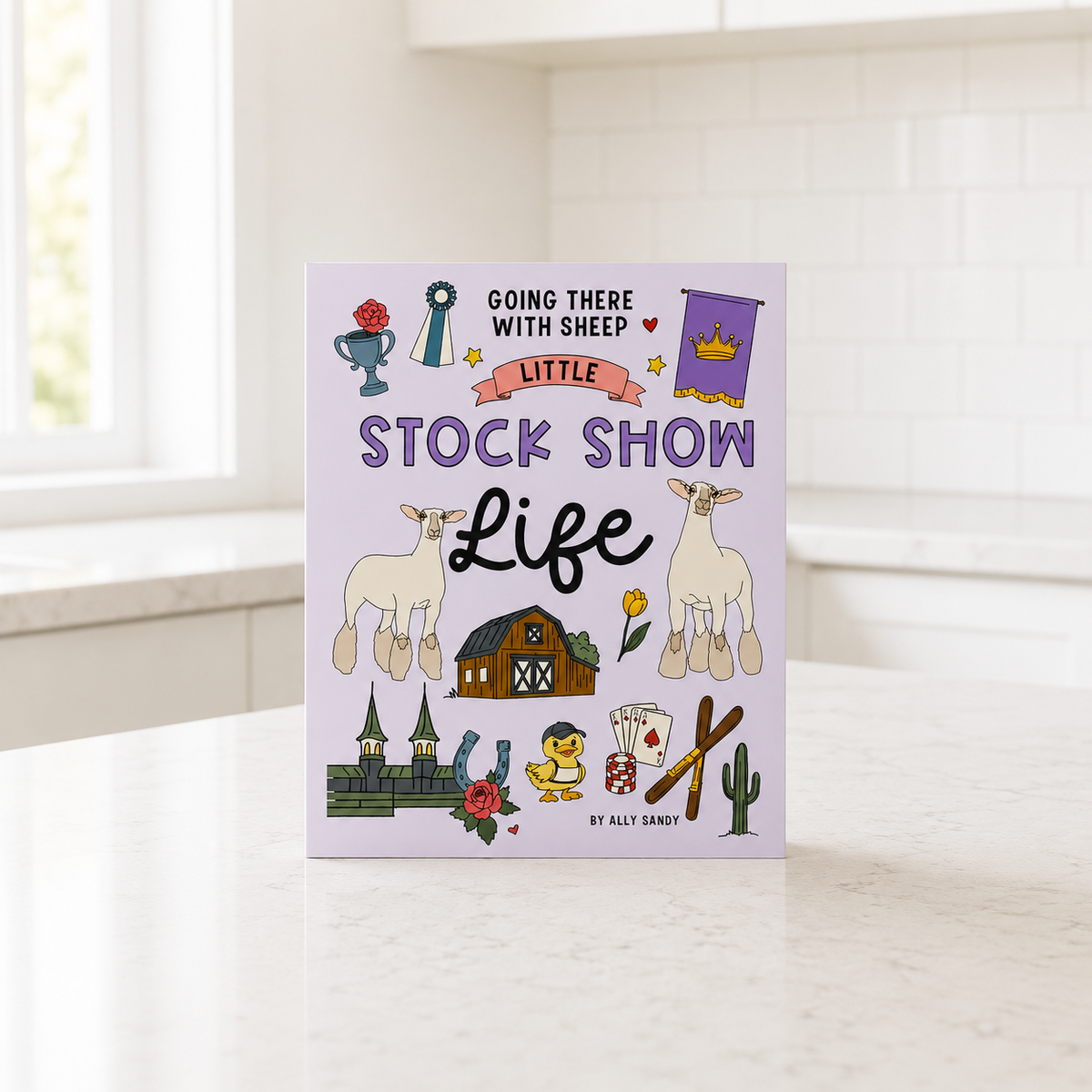 Little Stock Show Life: Going There with Sheep | Livestock Coloring Book for Kids