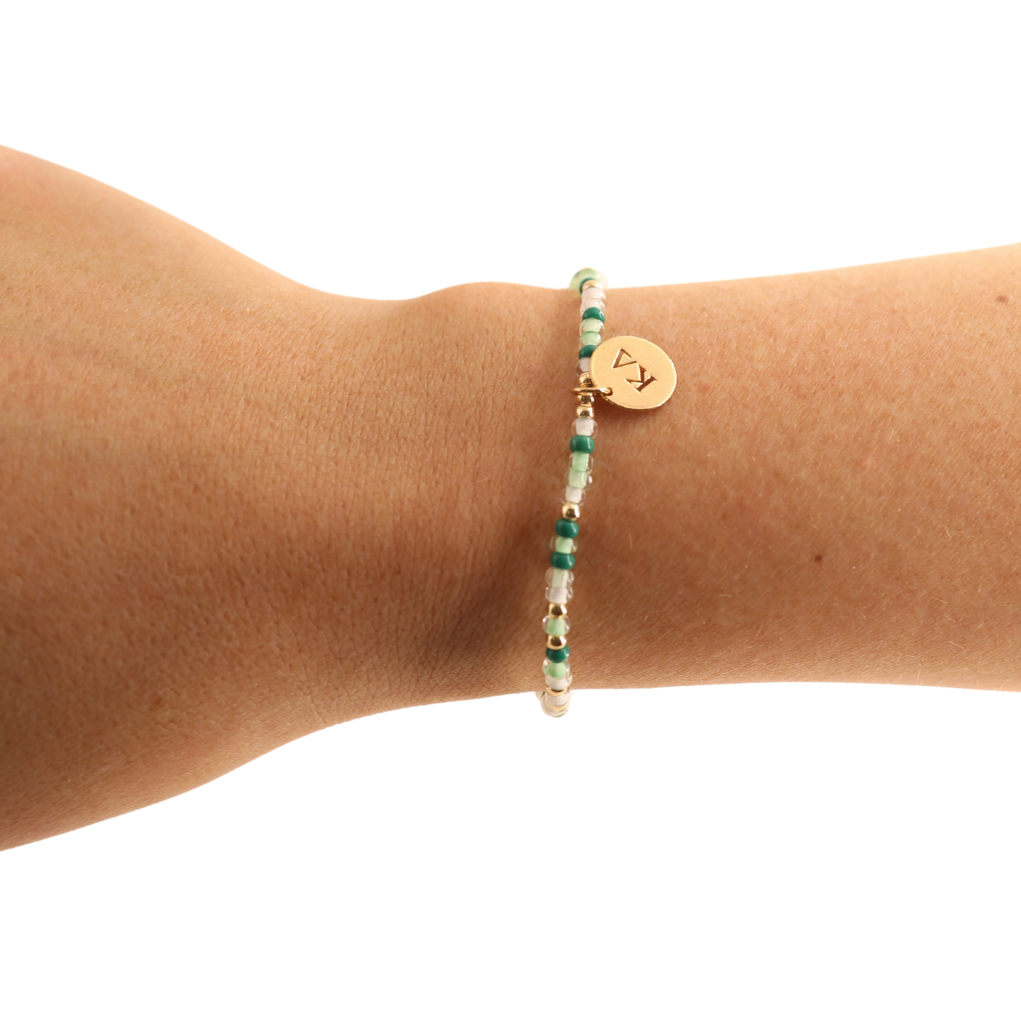 Kappa Delta Sprinkle Charm Bracelet: Standard 6.75 inch