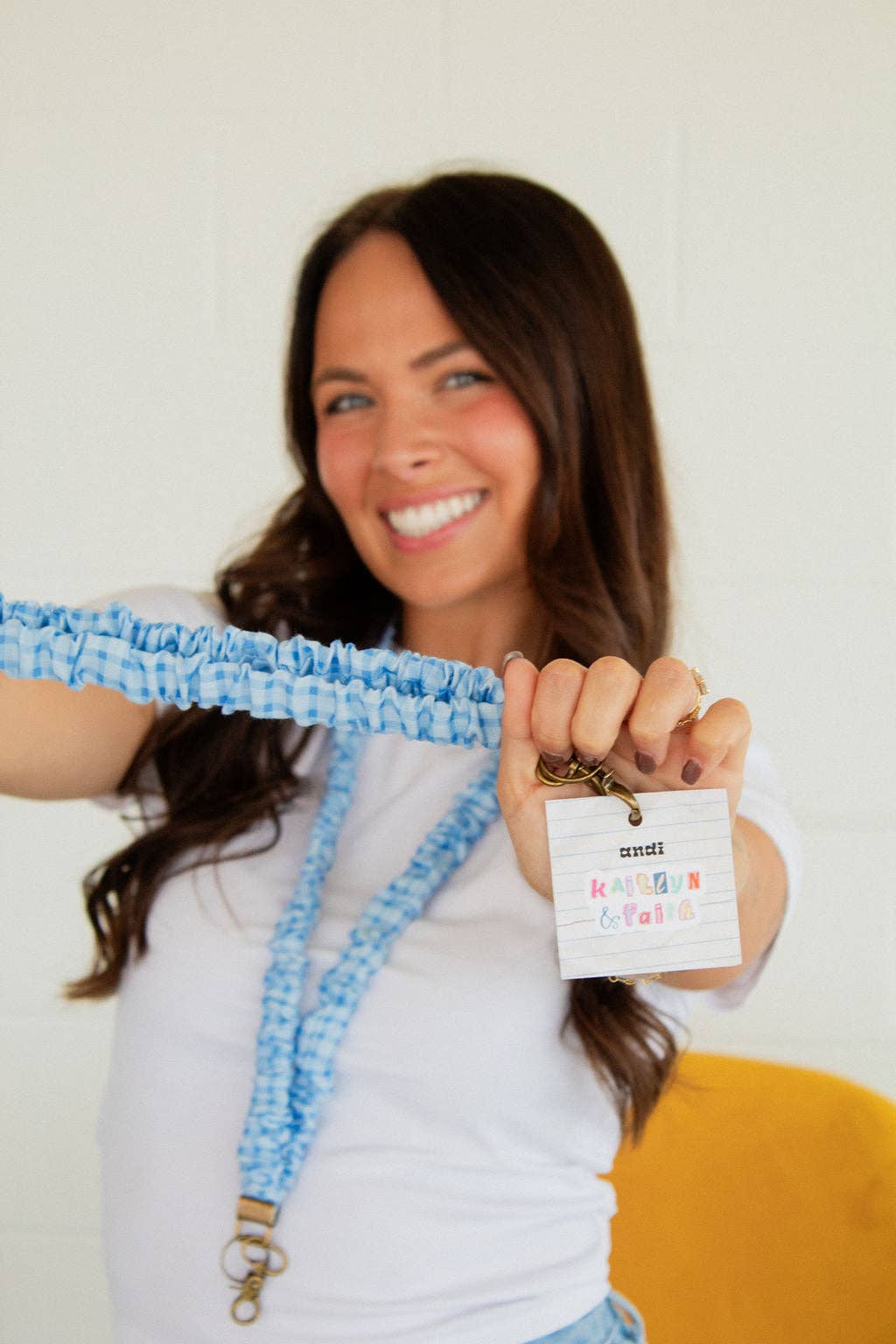 Blue Skies Lanyard