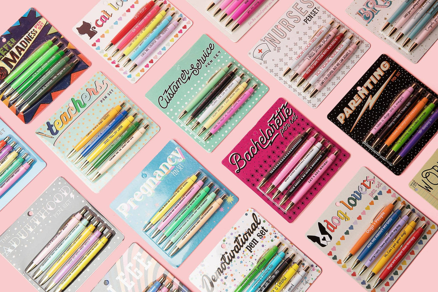 Bachelorette Pen Set (gifts, pens, friends)