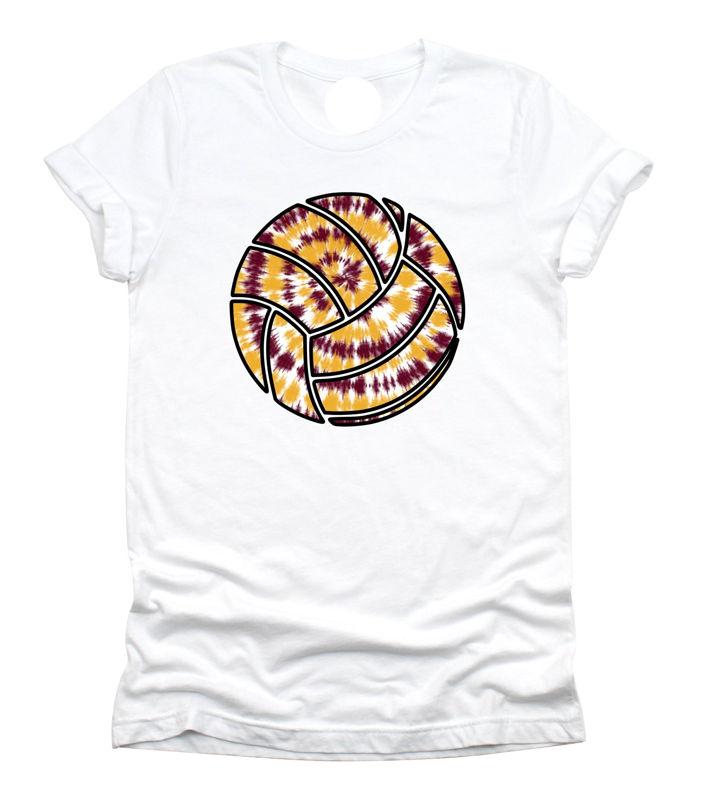 Tie Dye Volleyball Tee