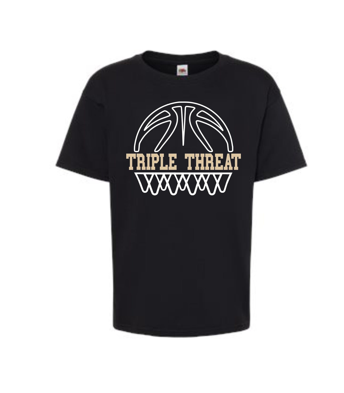 Triple Threat Basketball Tshirt