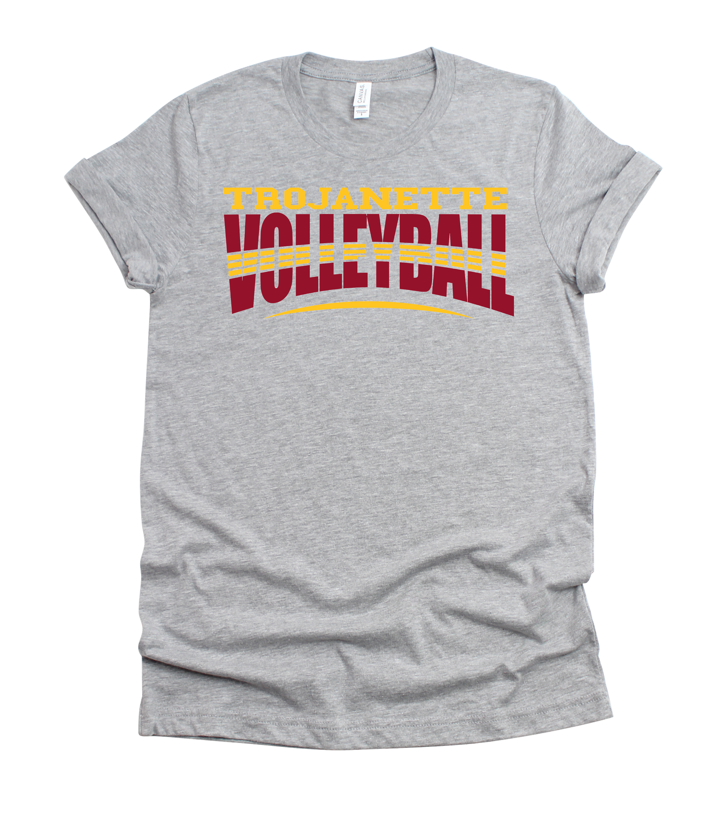 Trojanettes Volleyball Tee
