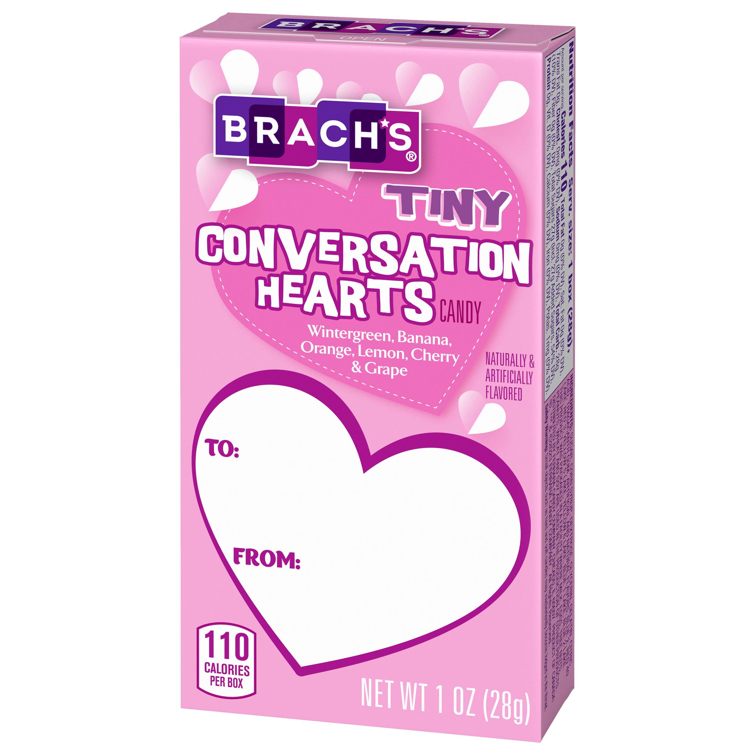 Brach's Tiny Conversation Hearts 1 oz. Box - All City Candy