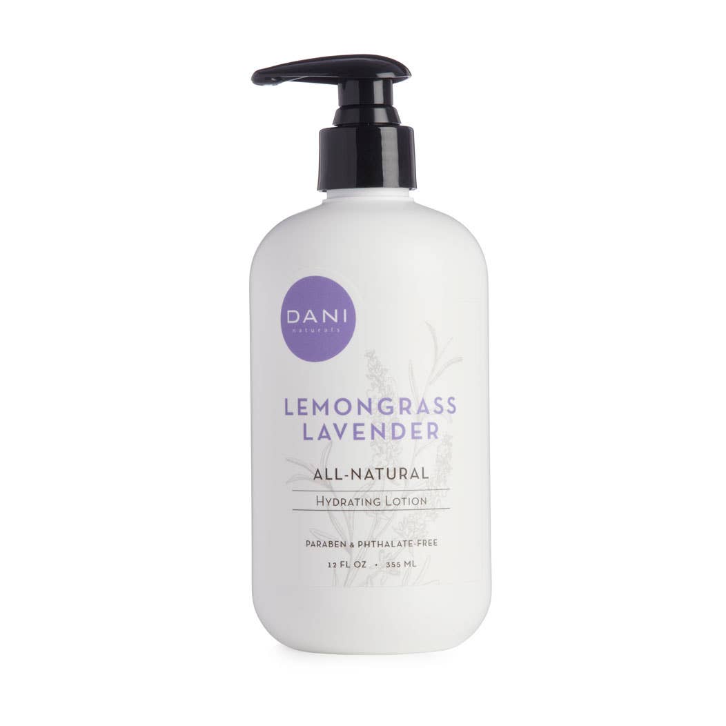 12oz Lemongrass Lavender Body Lotion