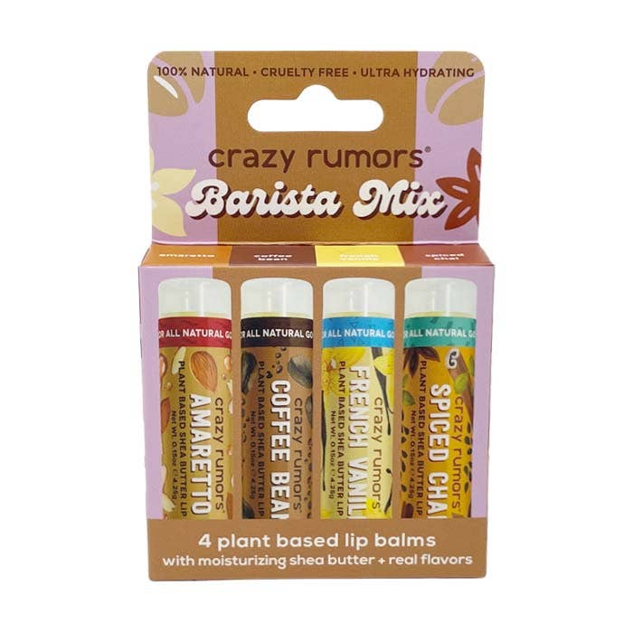 Barista Mix - 4 Pack Lip Balm Gift Box