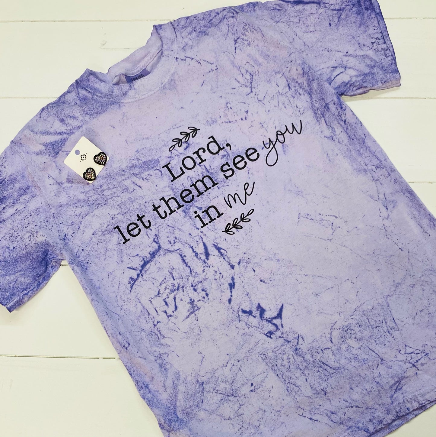 Lord Let Them Sand Blast Tee