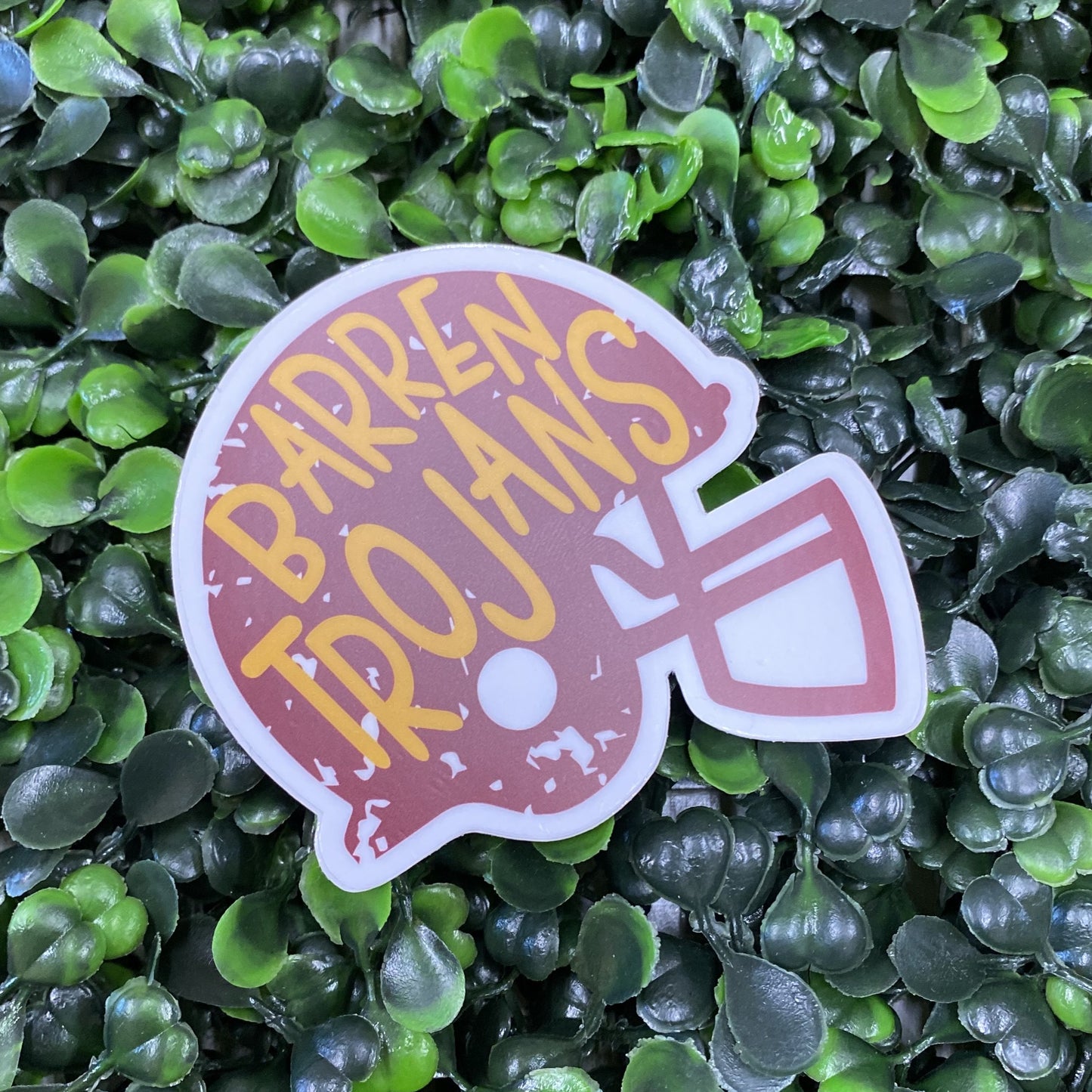 Barren Trojans Football Decal