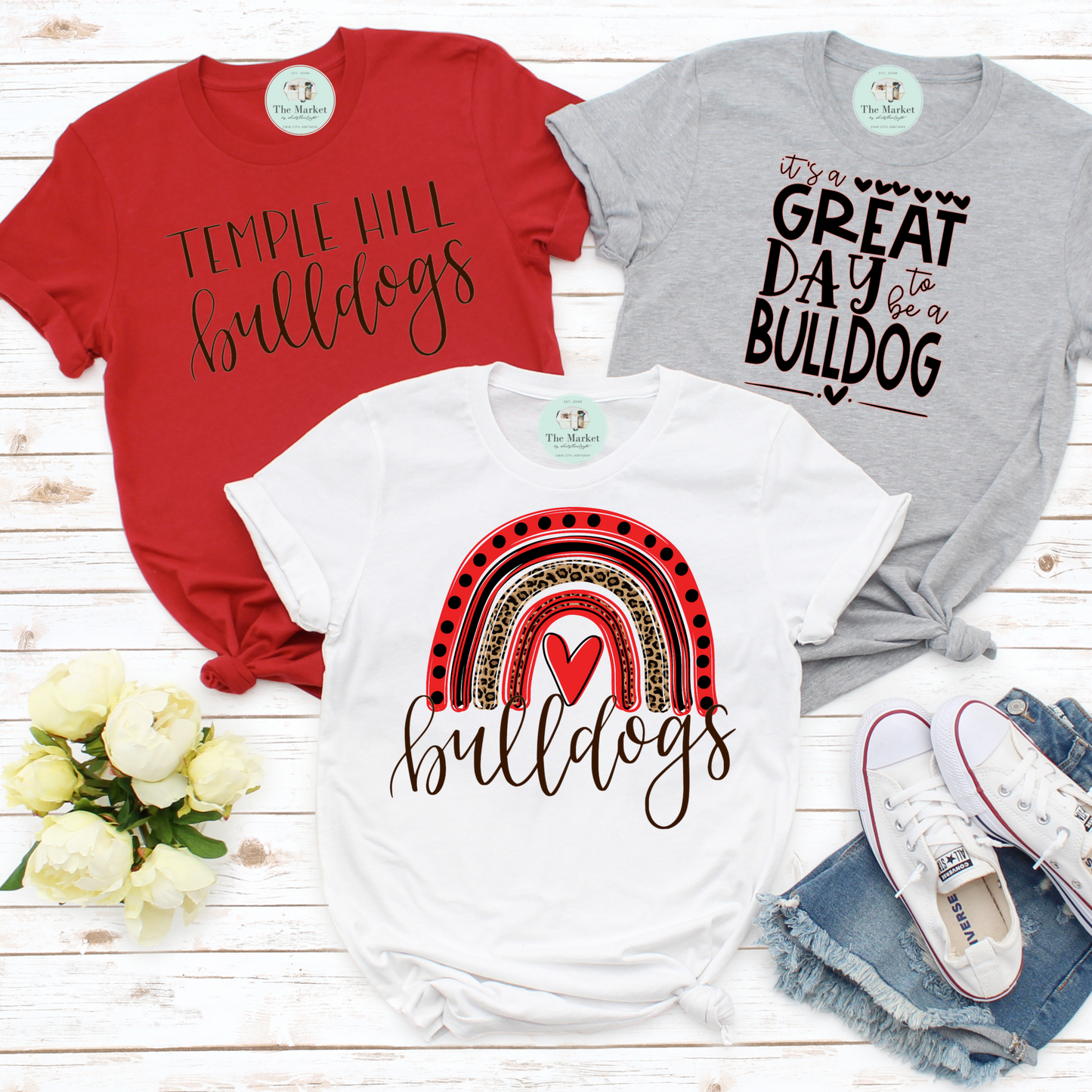 Bulldogs Spirit Tees (Options)