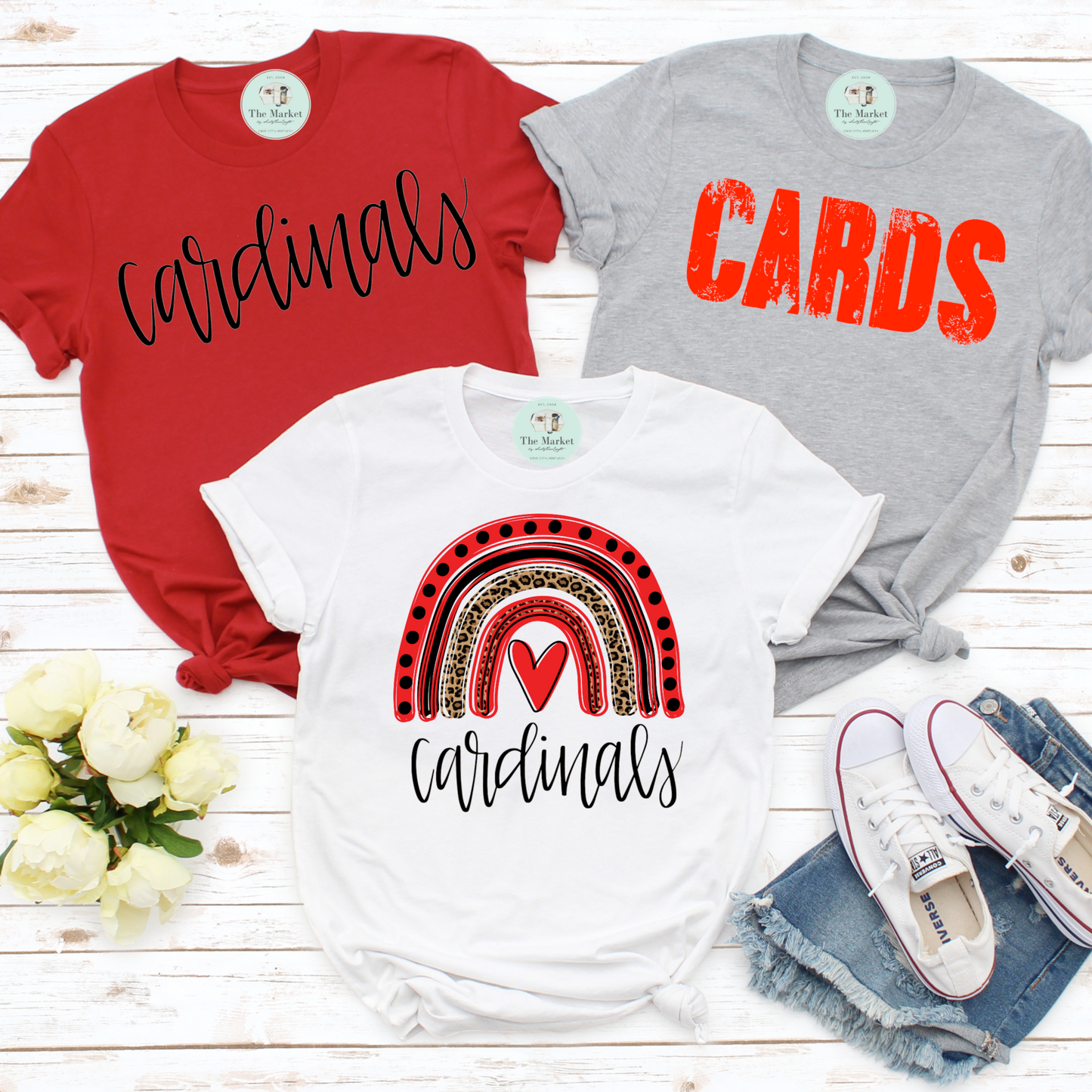 Cardinals Spirit Tees (Options)
