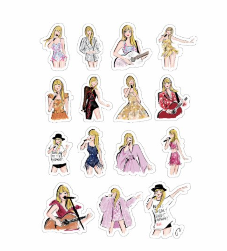 Taylor Swift Eras Tour Sticker