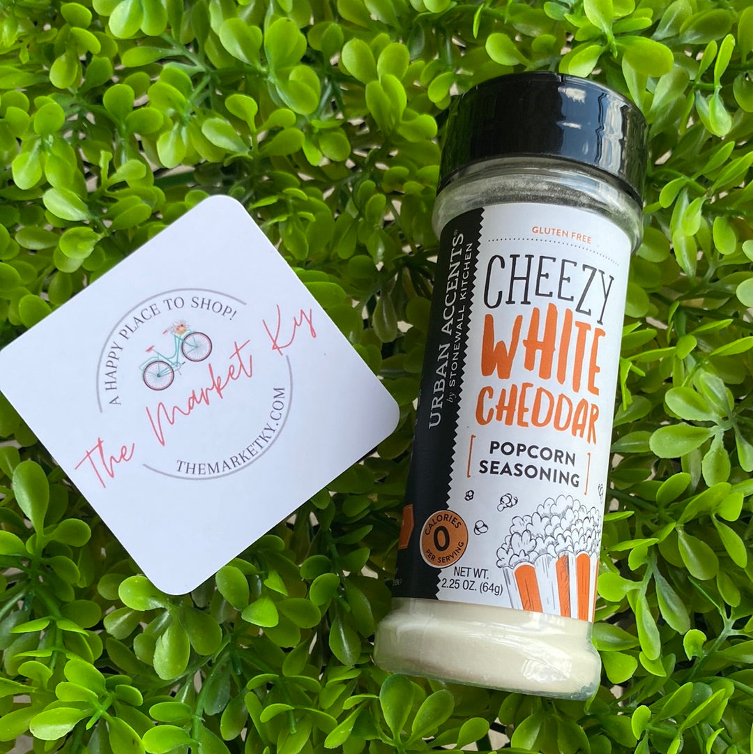 Cheezy White Cheddar Popcorn Seasoning