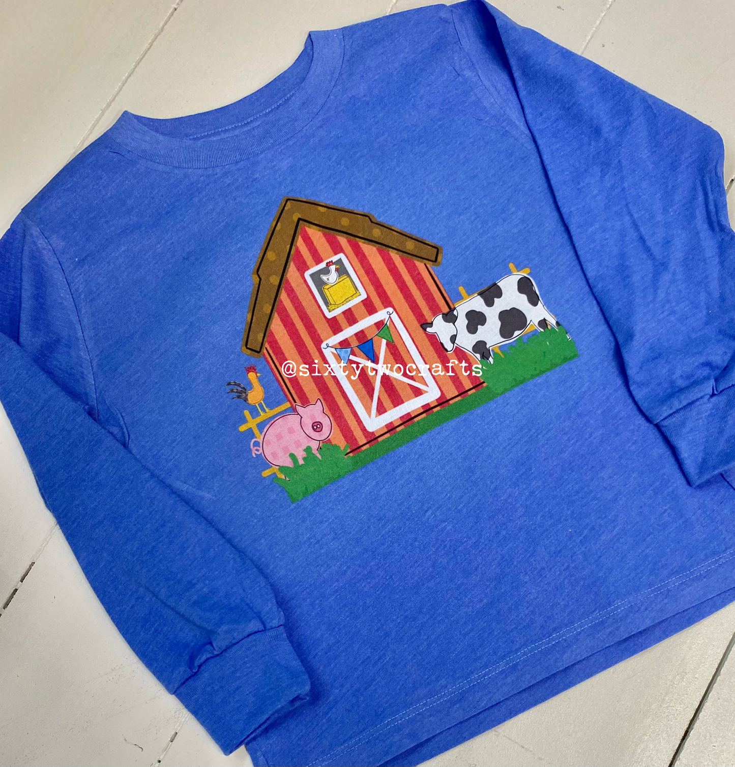 Barn Buddies Long Sleeve Toddler Tee