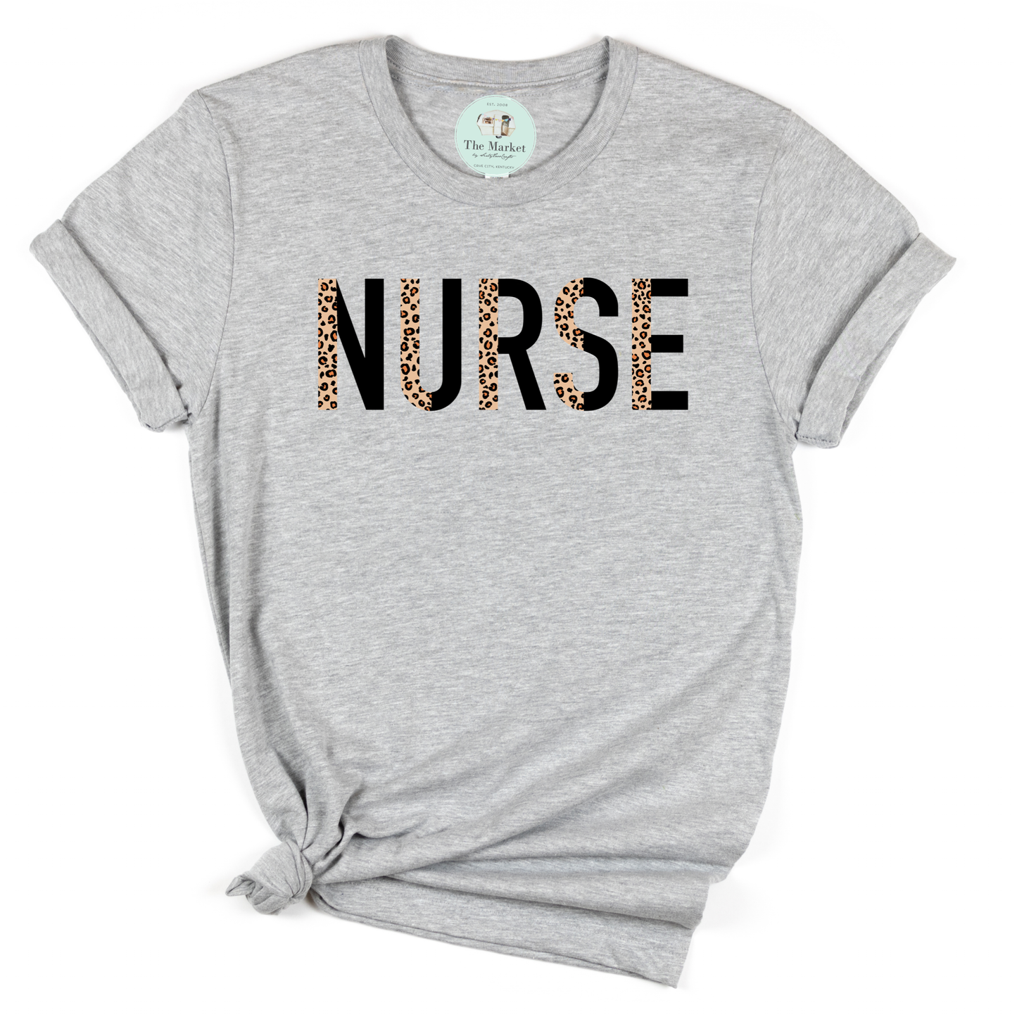 Nurse Leopard Tee