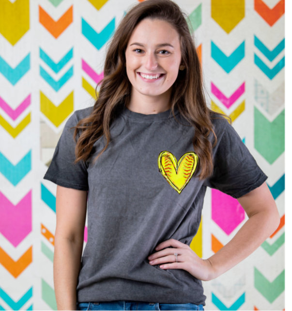 Softball Pocket Tee