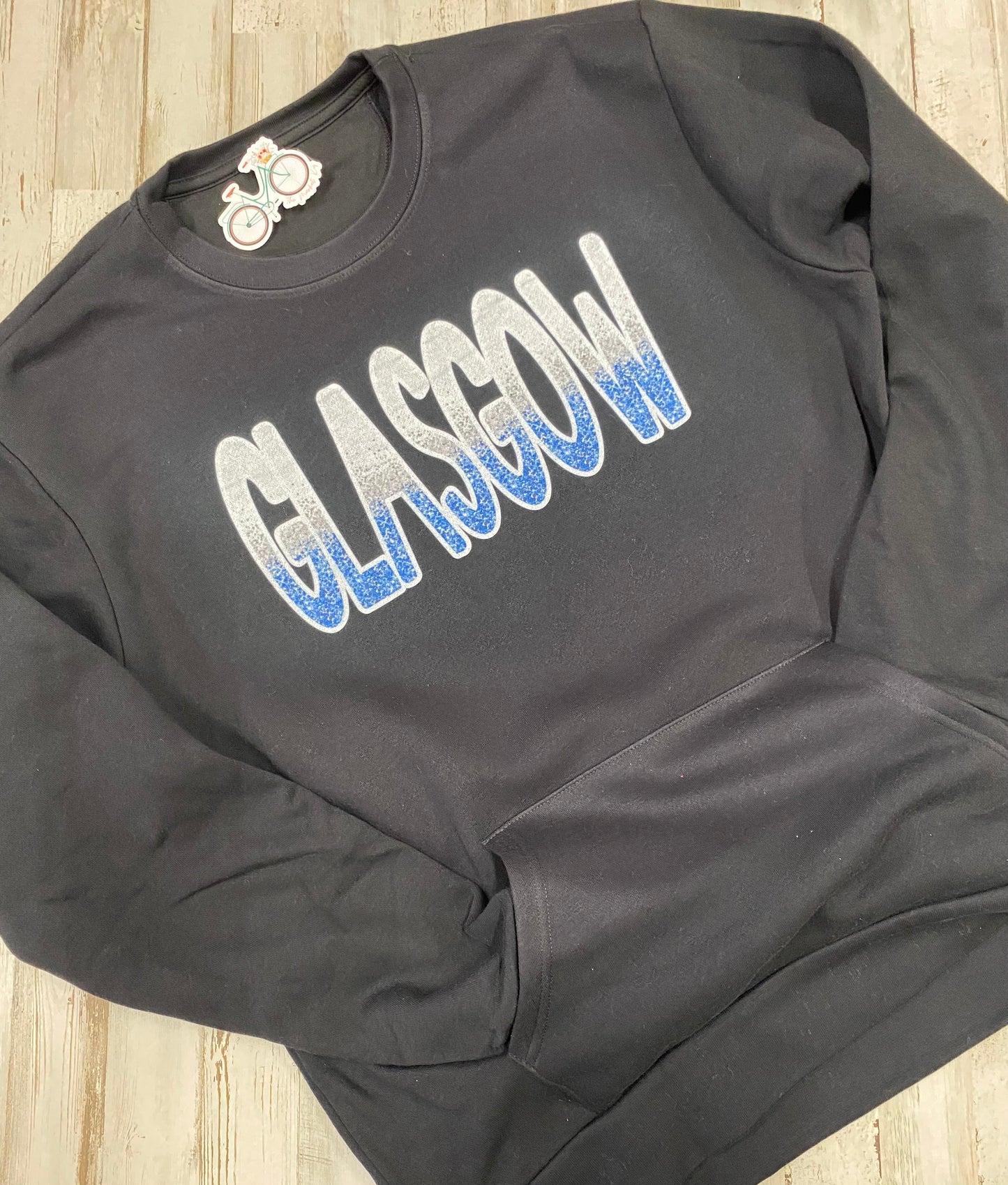 Crewneck Sweatshirt with Kangaroo Pocket- Choose Your Design