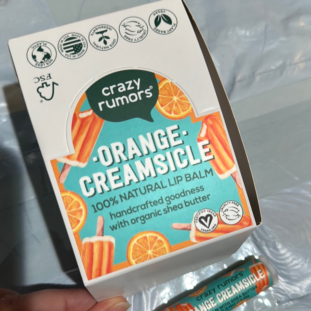 Orange Creamsicle Lip Balm
