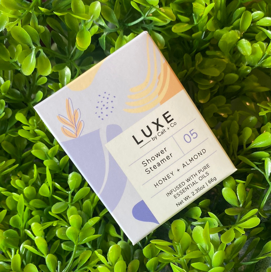Luxe Shower Steamer- Honey & Almond