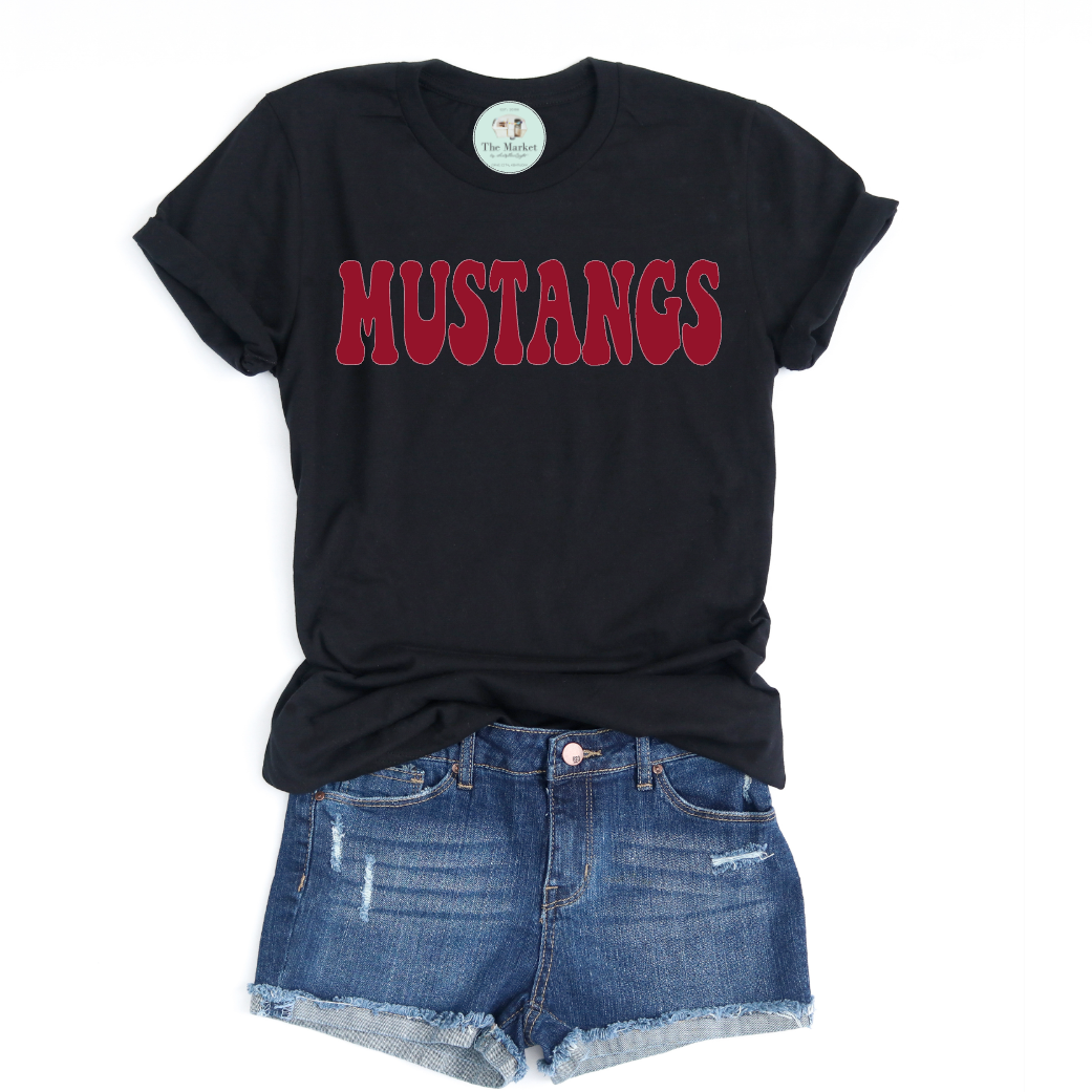 MUSTANGS Groovy Tee